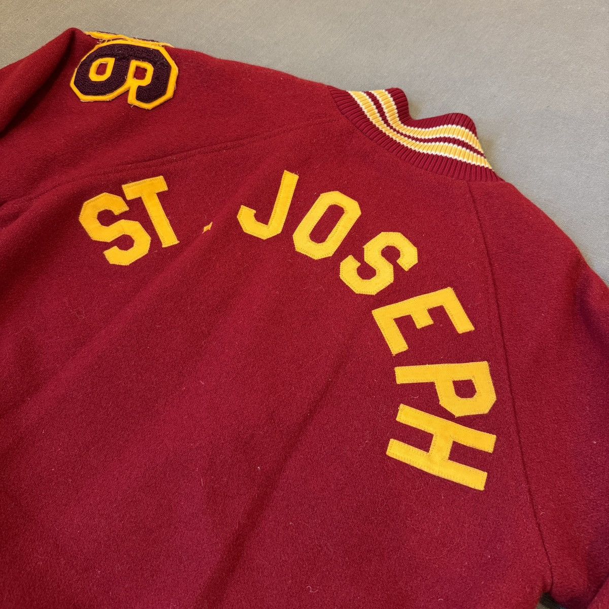 Other 1970’s ST. JOSEPH 3M LETTERMAN JACKET Size US M / EU 48-50 / 2 - 4 Thumbnail