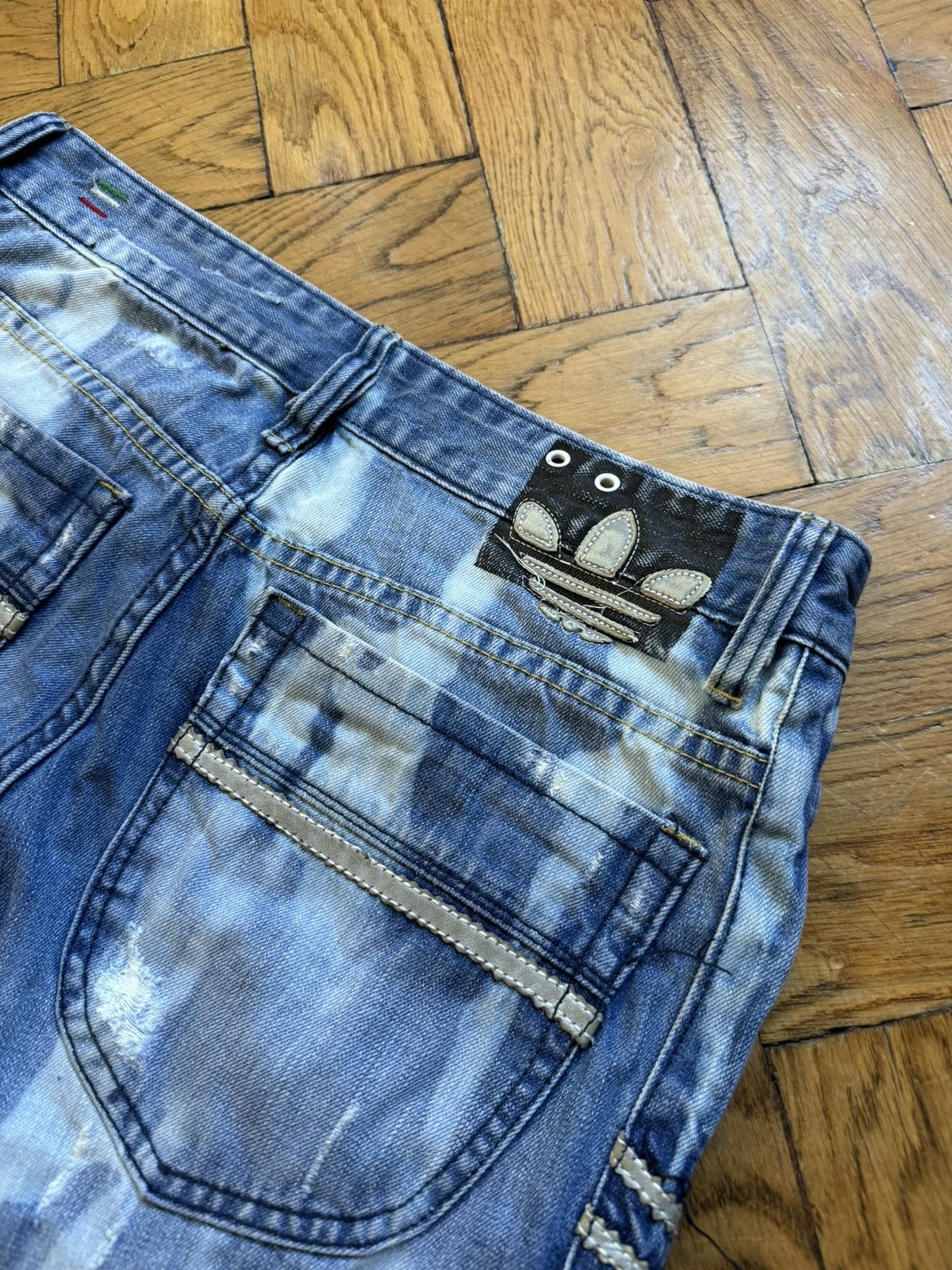 Diesel Diesel Adidas Japanese Vintage Denim Custom IF6WAS9 Jeans Size US 32 / EU 48 - 3 Thumbnail