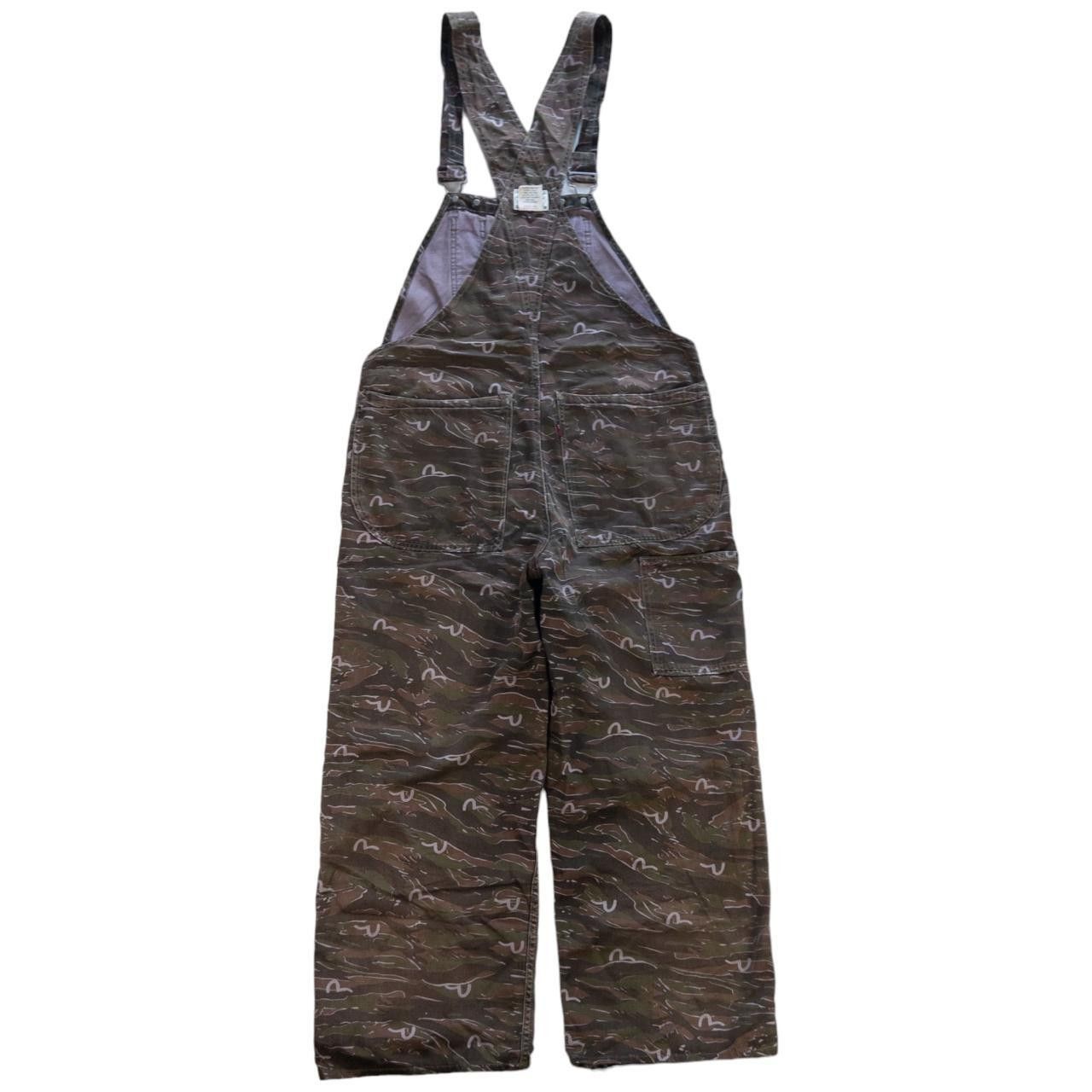 Evisu Vintage Evisu Camo Monogram Dungaress Size W36 Size US 36 / EU 52 - 2 Thumbnail