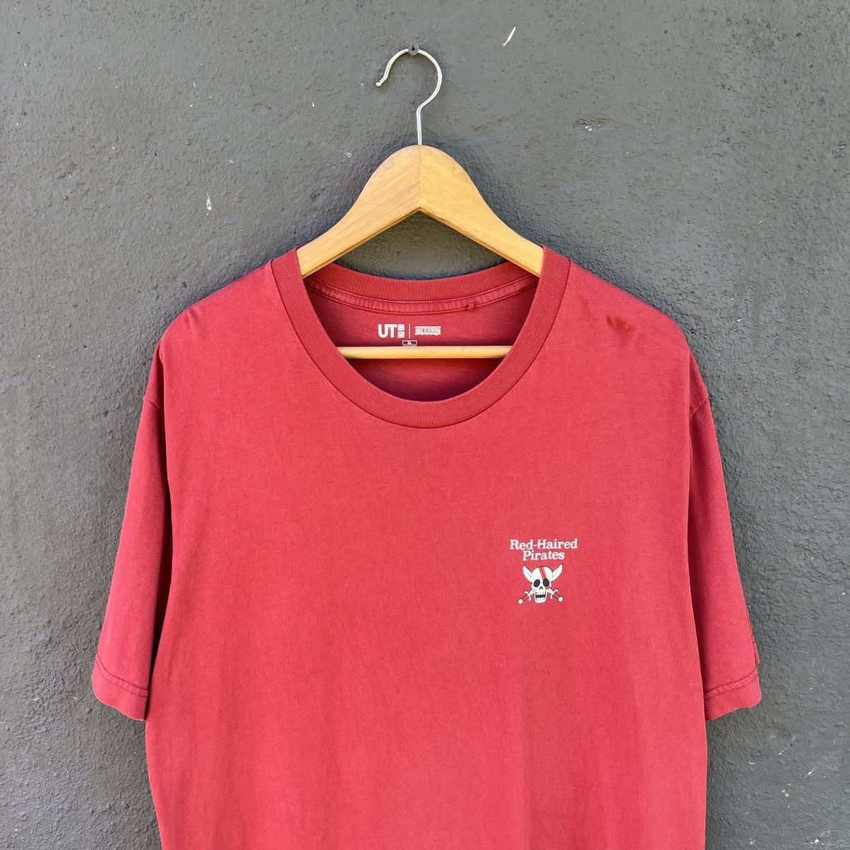 Uniqlo Thrashed Faded Res-Haired Pirates One Piece X Uniqlo Tee Size US XL / EU 56 / 4 - 4 Thumbnail