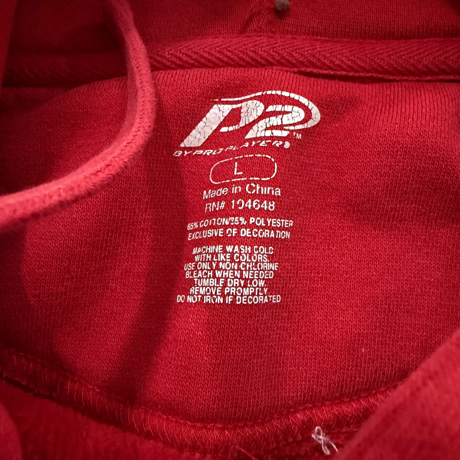 Vintage Vintage Ohio State Buckeyes Hoodies Men's Large Red y2k Size US L / EU 52-54 / 3 - 7 Thumbnail