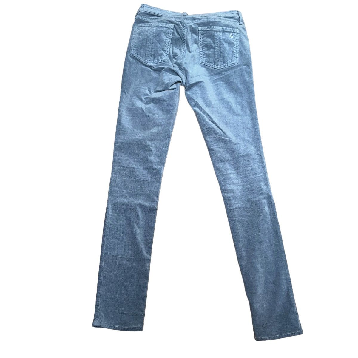 Rag & Bone Rag & Bone blue velvet skinny jeans Size 27" / US 4 / IT 40 - 4 Thumbnail