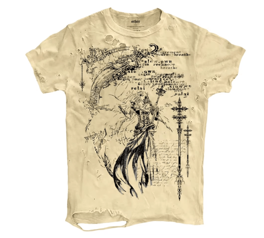 Japanese Brand Ripped Graphic T Shirts Size US M / EU 48-50 / 2 - 3 Thumbnail
