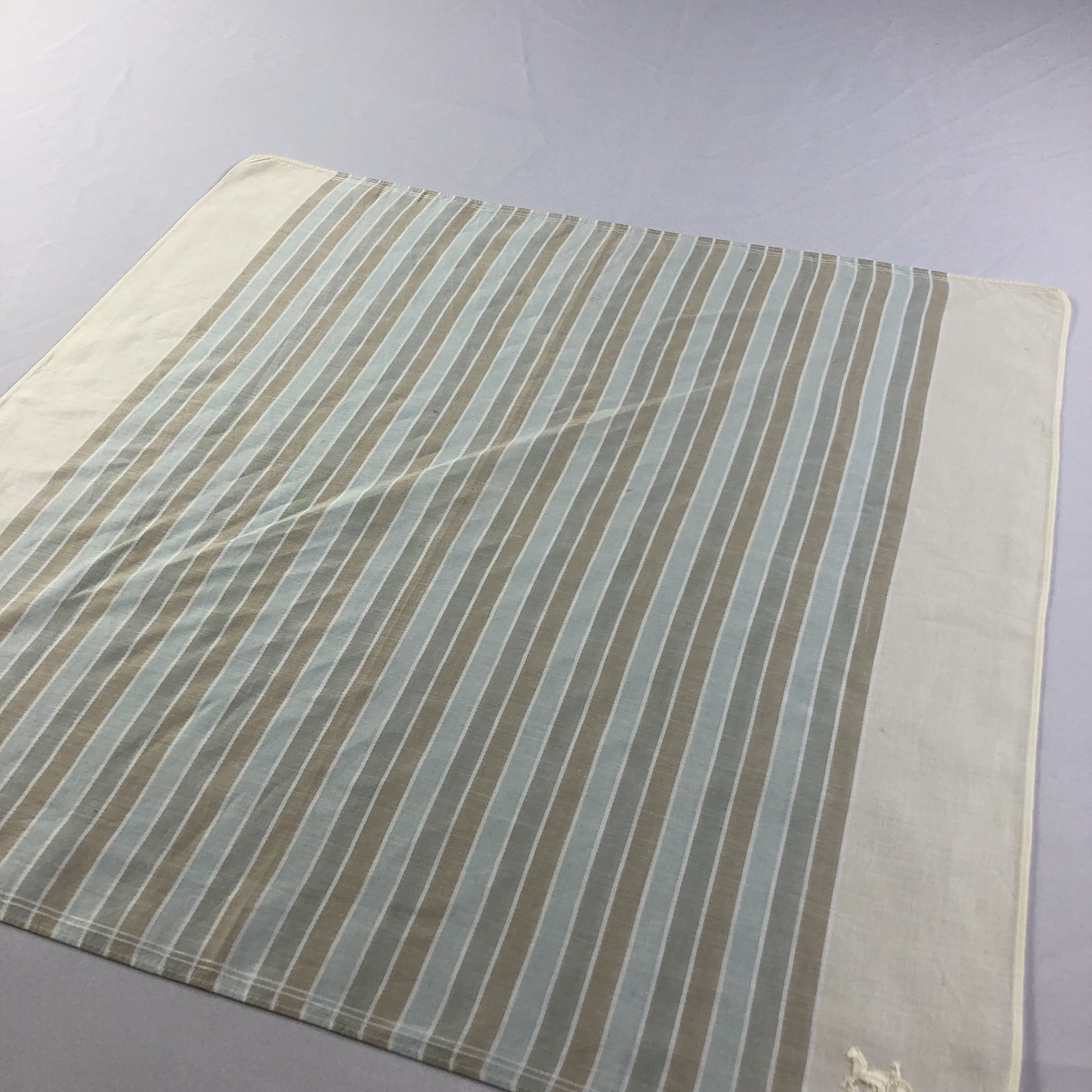 Celine Celine Stripes Handkerchief Neckerchief Bandana H2008 Size ONE SIZE - 2 Thumbnail