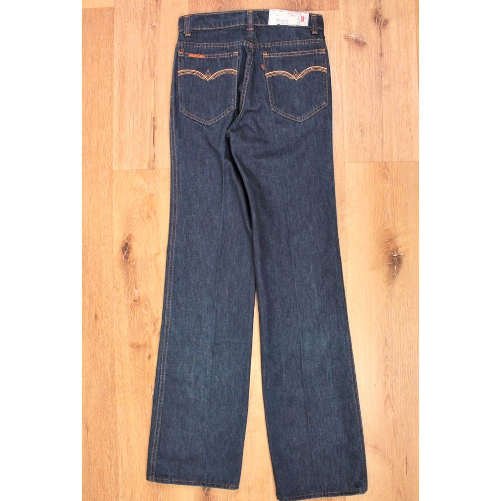 Levi's Levi's 1970s Jeans Straight Leg 28x34 Blue Mens VTG NOS Size US 28 / EU 44 - 3 Thumbnail