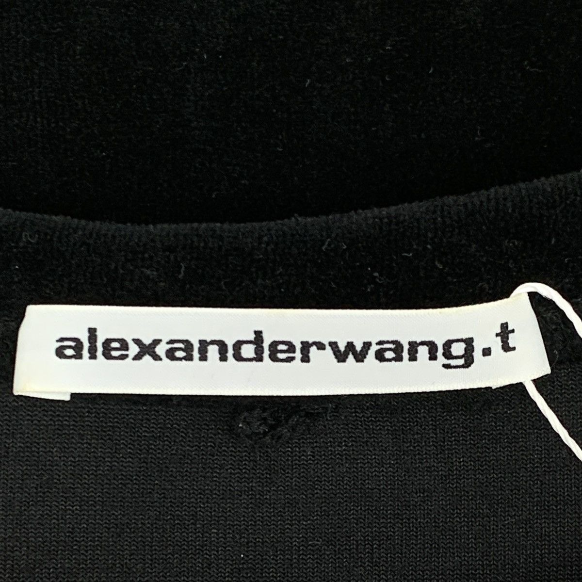 Alexander Wang Alexander Wang Logo Rhinestone Short Sleeve T-shirt K26WX Size XS / US 0-2 / IT 36-38 - 7 Thumbnail