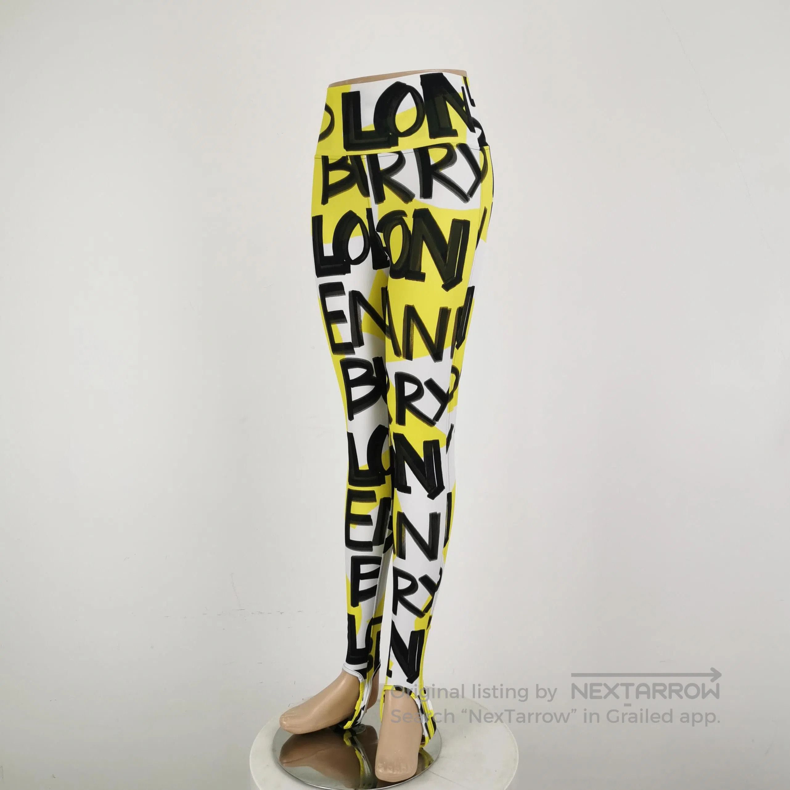 Burberry Burberry Colorful Logo Slim Fit Pants . Size US 26 / EU 42 - 2 Thumbnail