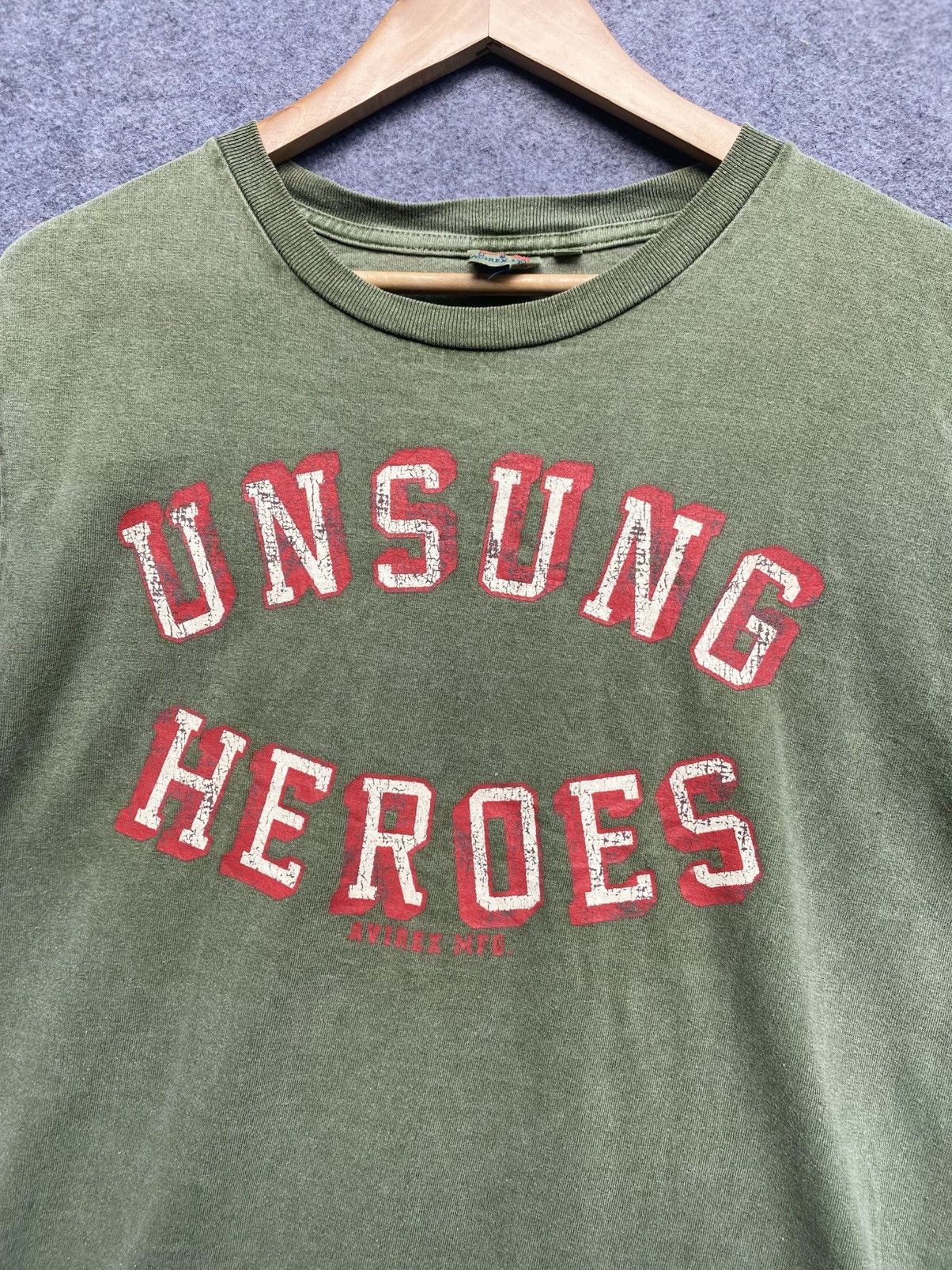 Avirex Avirex unsung heroes tee Size US XL / EU 56 / 4 - 4 Thumbnail