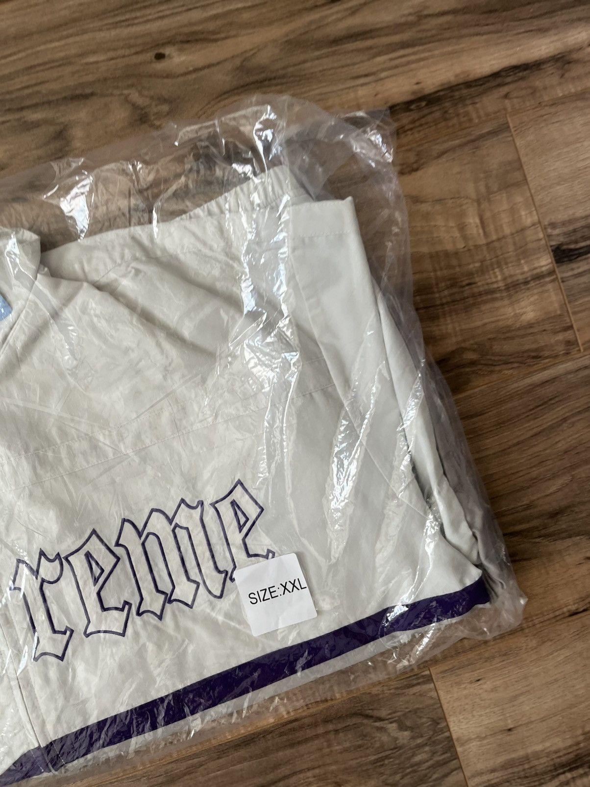 Supreme Supreme Old English Track Jacket Size US XXL / EU 58 / 5 - 4 Thumbnail