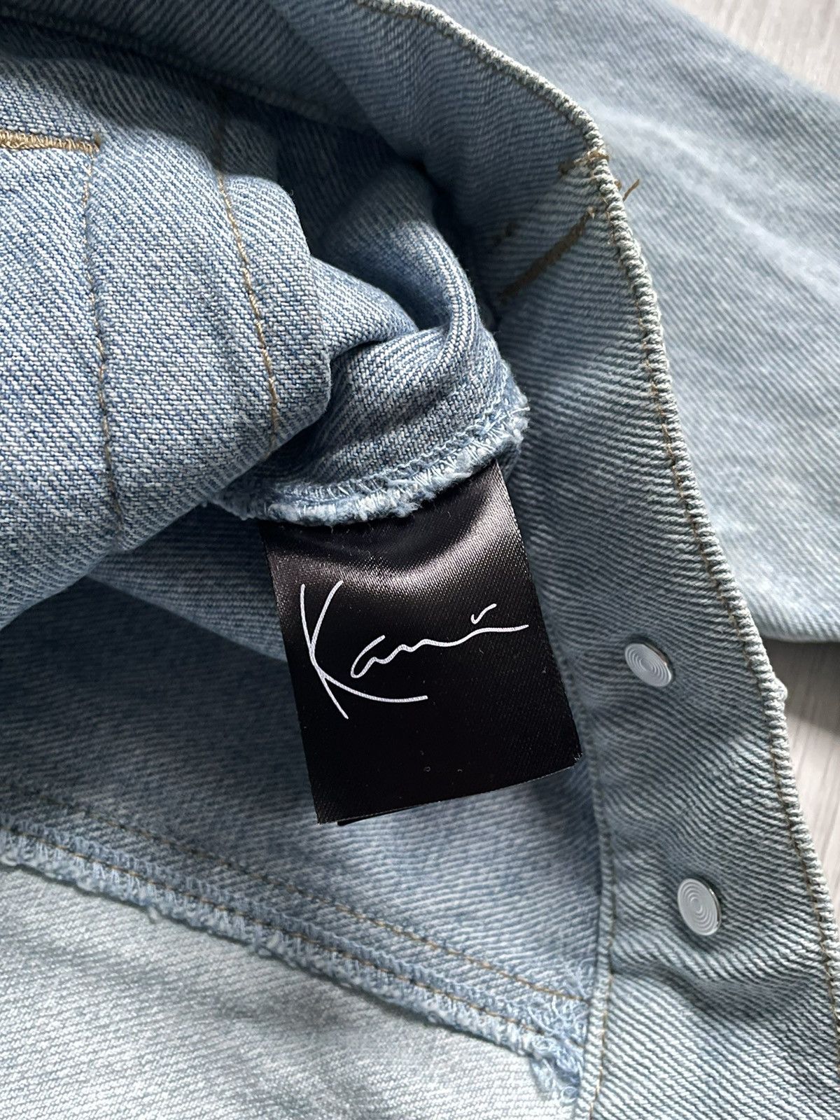 Karl Kani Karl Kani Big Logo Denim Jacket Size US S / EU 44-46 / 1 - 12 Thumbnail
