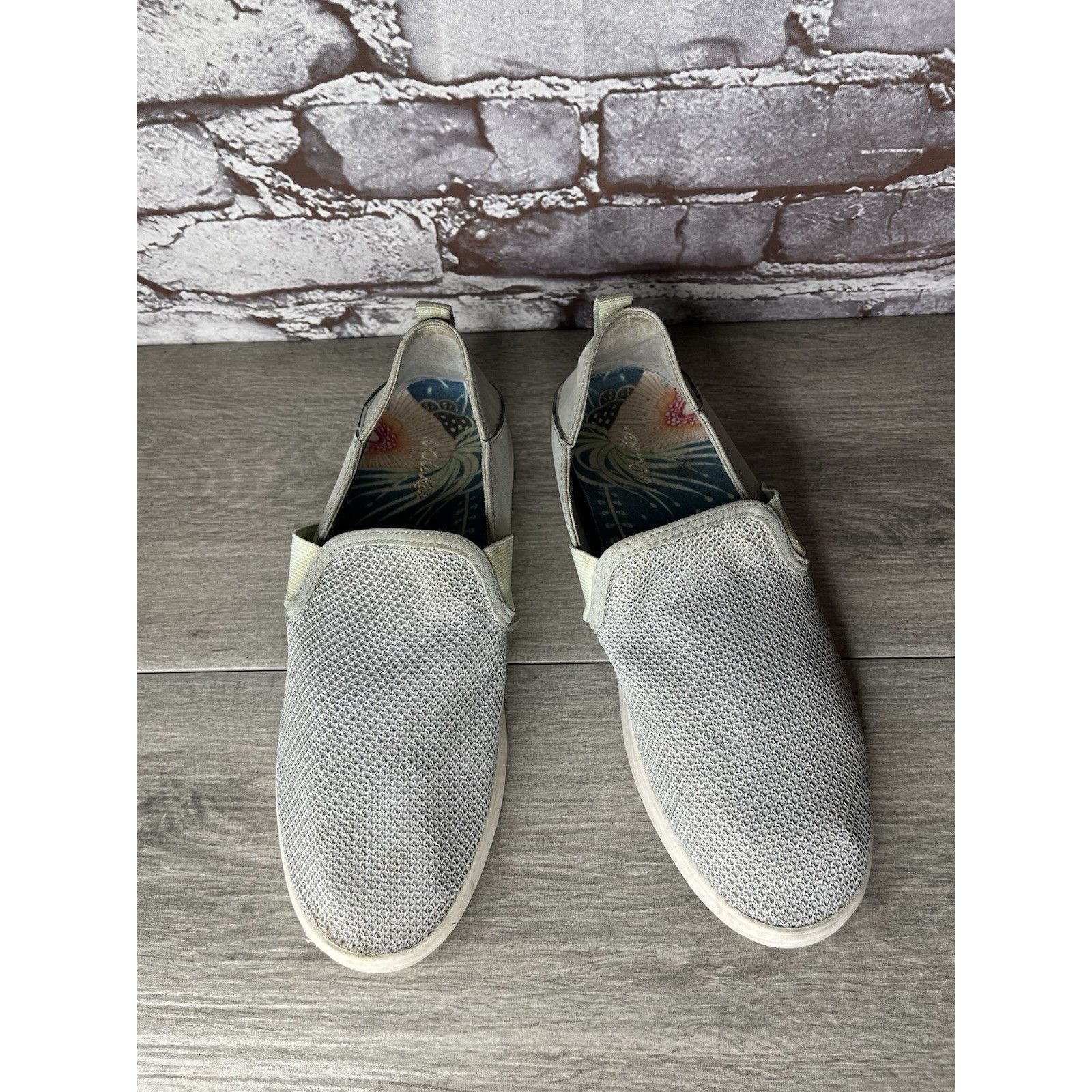 Olukai Olukai Hale’iwa Blue Tapa Silt Drop Heel Athletic Sneakers W Size US 8 / IT 38 - 2 Thumbnail