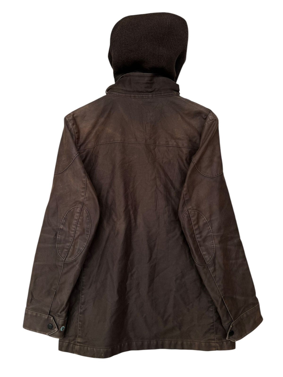 Mackintosh Mackintosh Multipocket Zipper Brown Hoodie Jacket Size US M / EU 48-50 / 2 - 2 Thumbnail