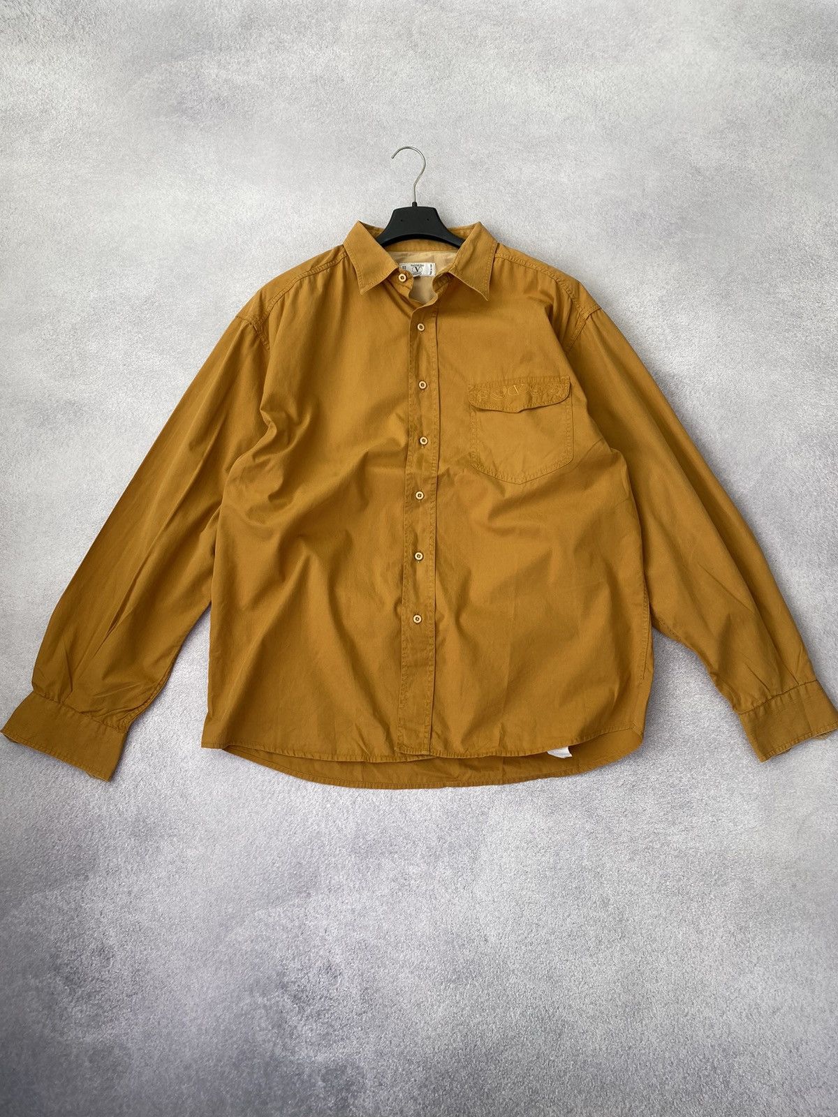 Designer × Valentino × Vintage Vintage Valentino Uomo Button Up Shirt Size US M / EU 48-50 / 2 - 1 Thumbnail