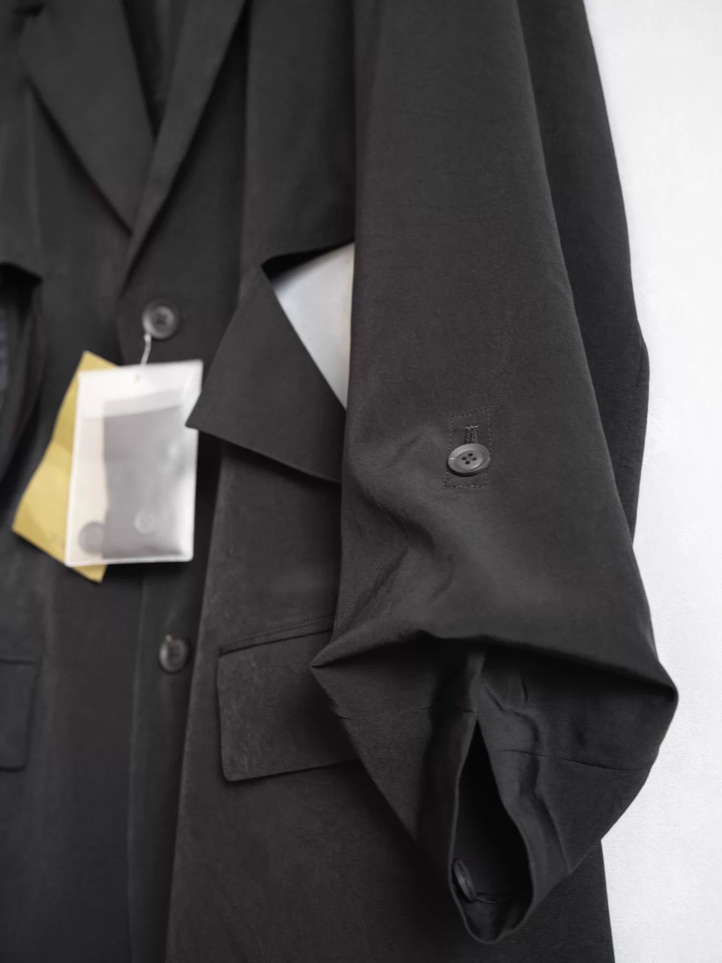 Yohji Yamamoto Yohji Yamamoto 25SS Cutout Triacetate Jacket Size US M / EU 48-50 / 2 - 6 Thumbnail
