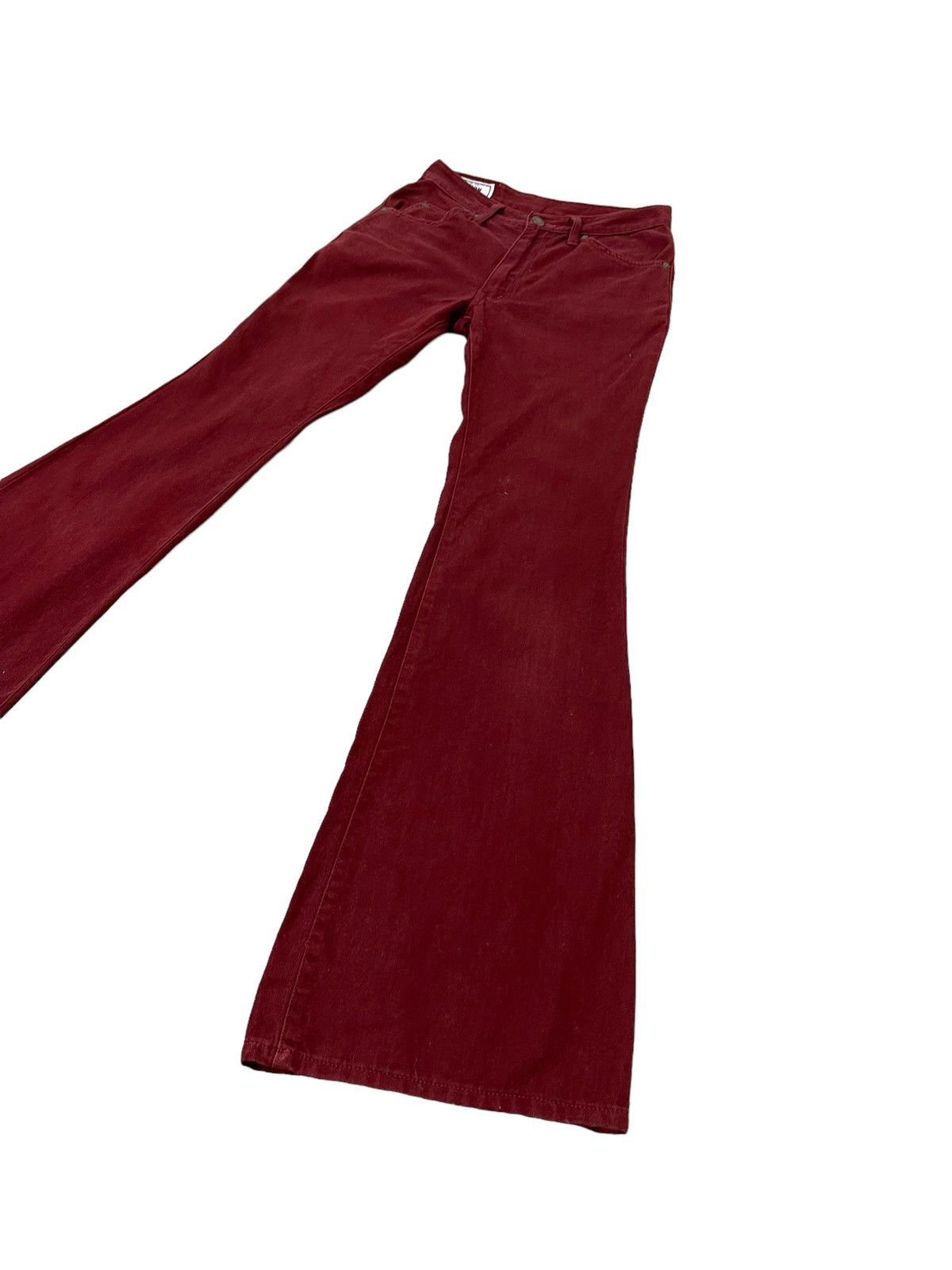 Flare Jeans Vtg Bison Japan Slim Bell Bottom 7🟦6