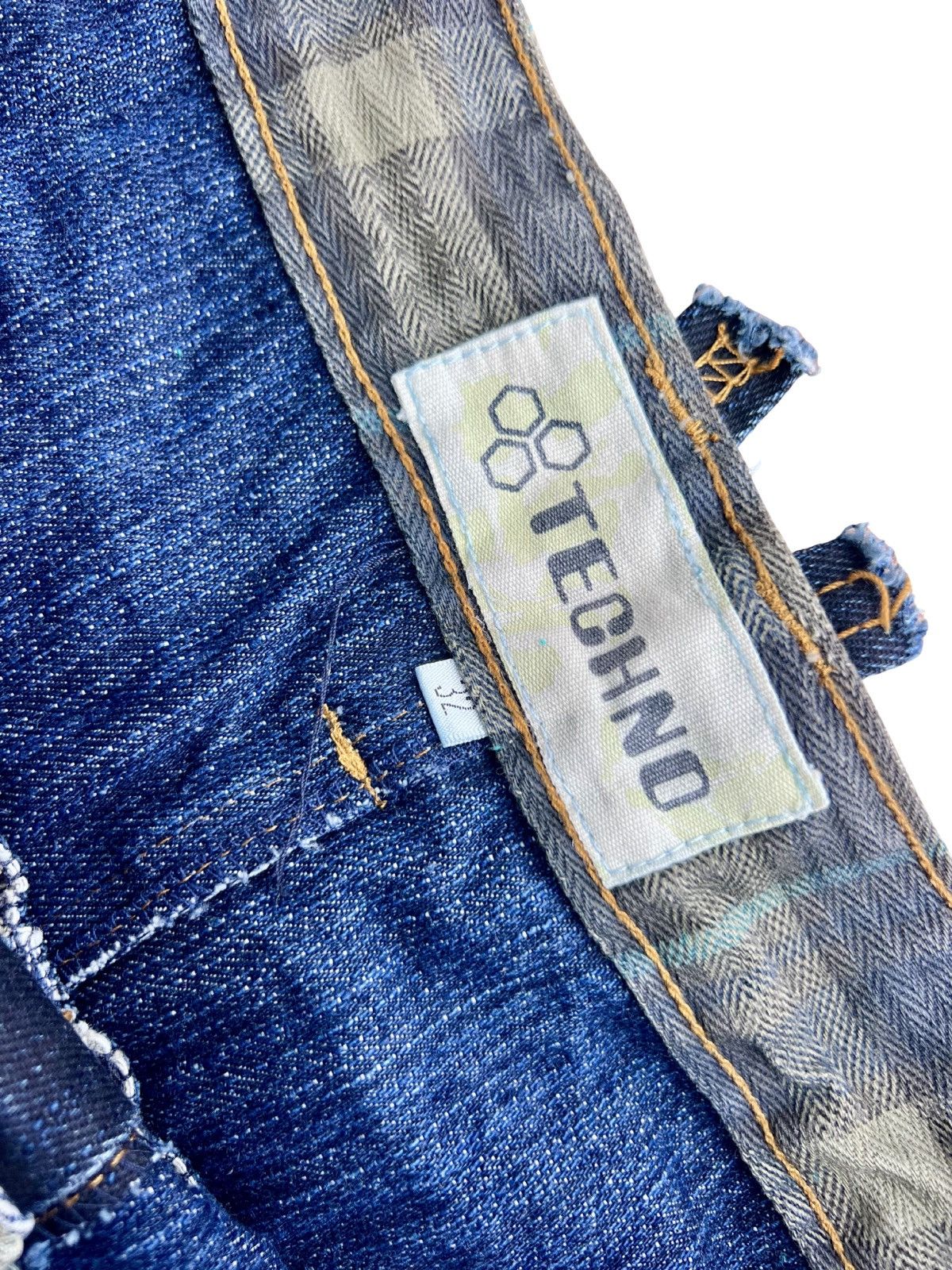 Vintage Y2K Archive Patchwork Distressed Denim Jeans Japanese Style Size US 32 / EU 48 - 8 Thumbnail