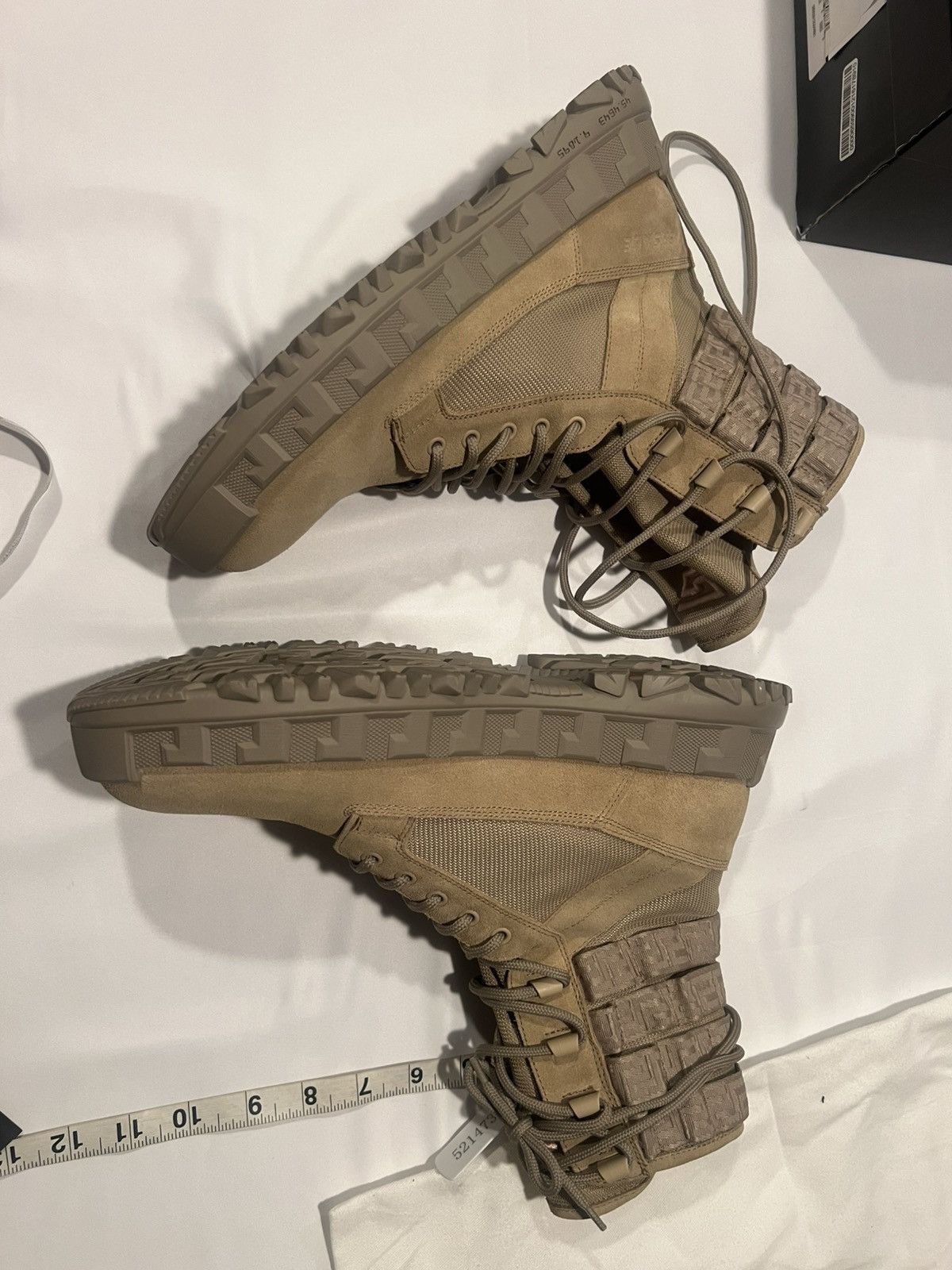 Versace Versace mens tactical military boots. 44/11. $1250 Size US 11 / EU 44 - 6 Thumbnail