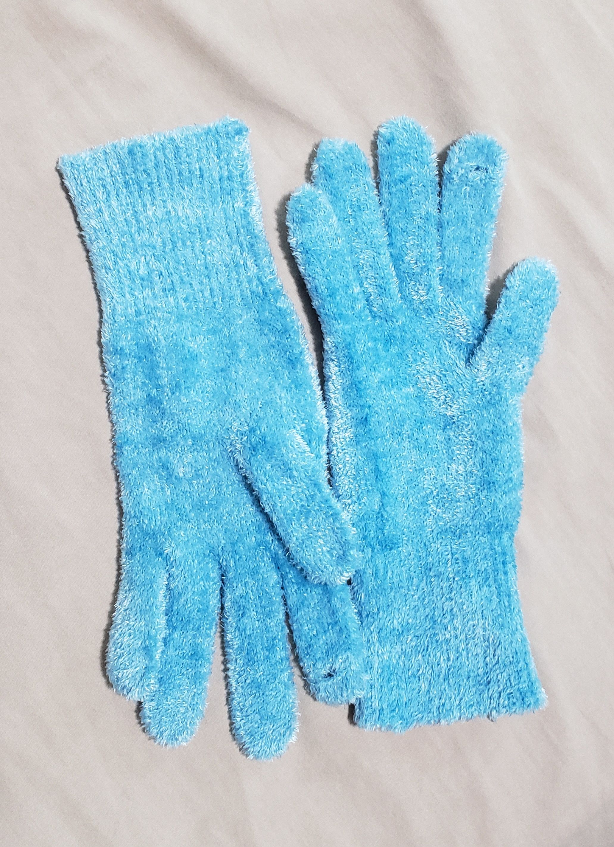 Acne Studios Face Logo Textured Gloves Size ONE SIZE - 2 Thumbnail