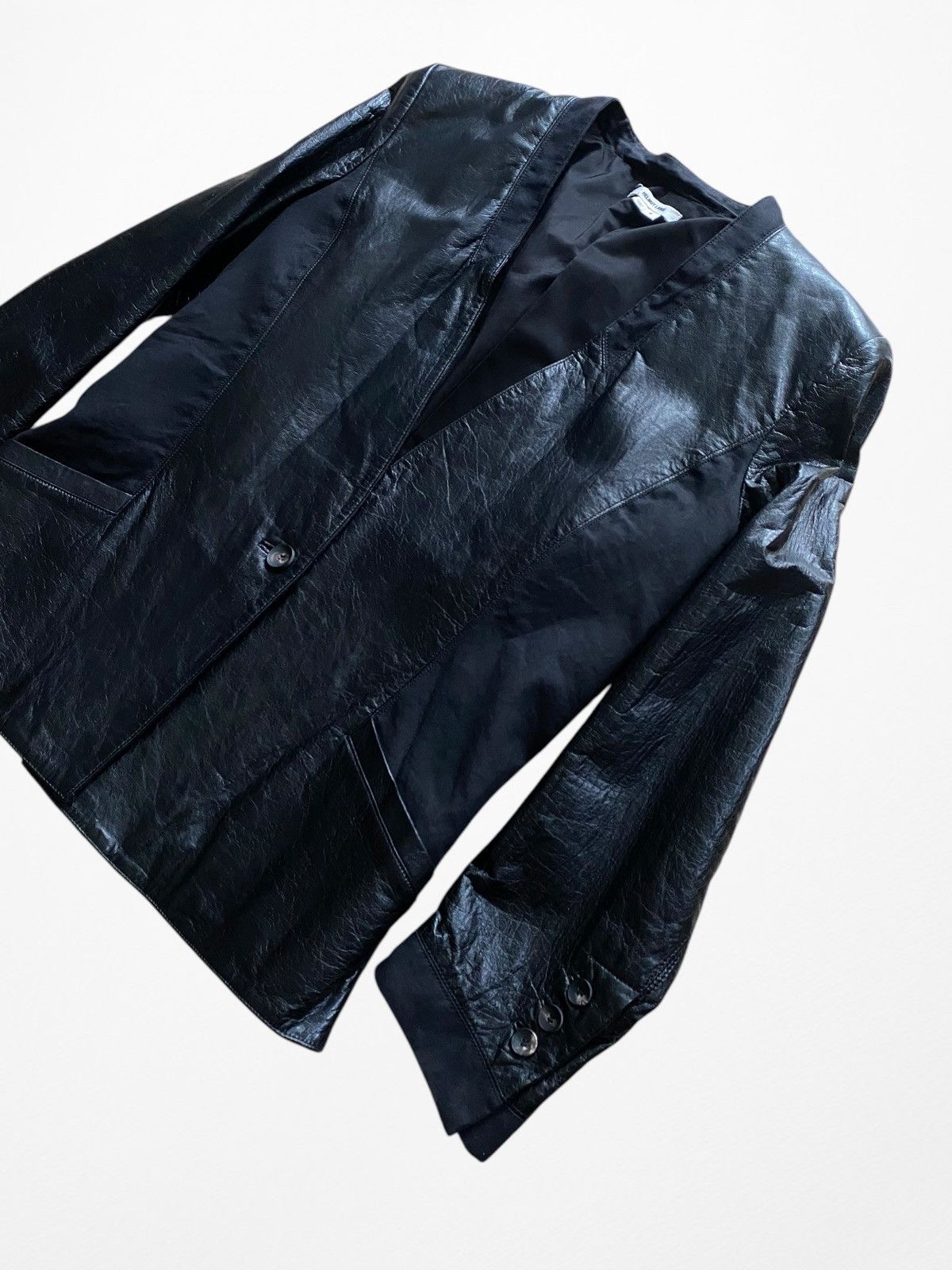 Helmut Lang Helmut Lang lamb leather jacket blazer Size M / US 6-8 / IT 42-44 - 5 Thumbnail