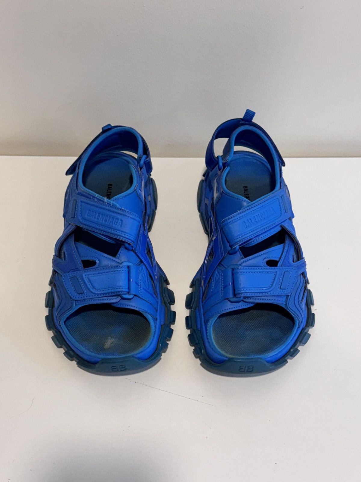 Balenciaga Balenciaga Track Sandal blue - Men's Size US 8 / EU 41 - 1 Thumbnail