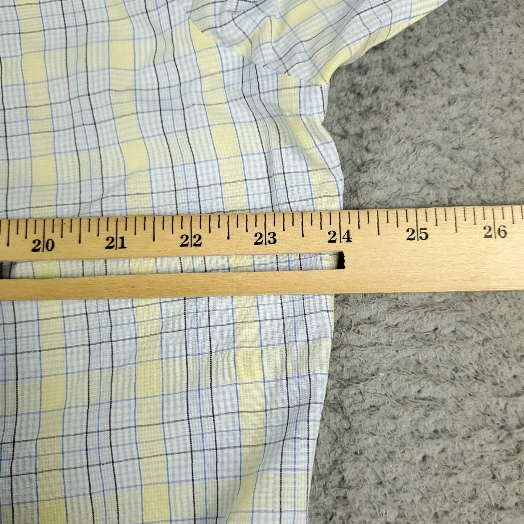 Brooks Brothers Brooks Brothers Shirt Mens Large Blue Yellow Plaid Button-Up Long Sleeve Casual Office Classic Preppy 346 Size US L / EU 52-54 / 3 - 6 Thumbnail
