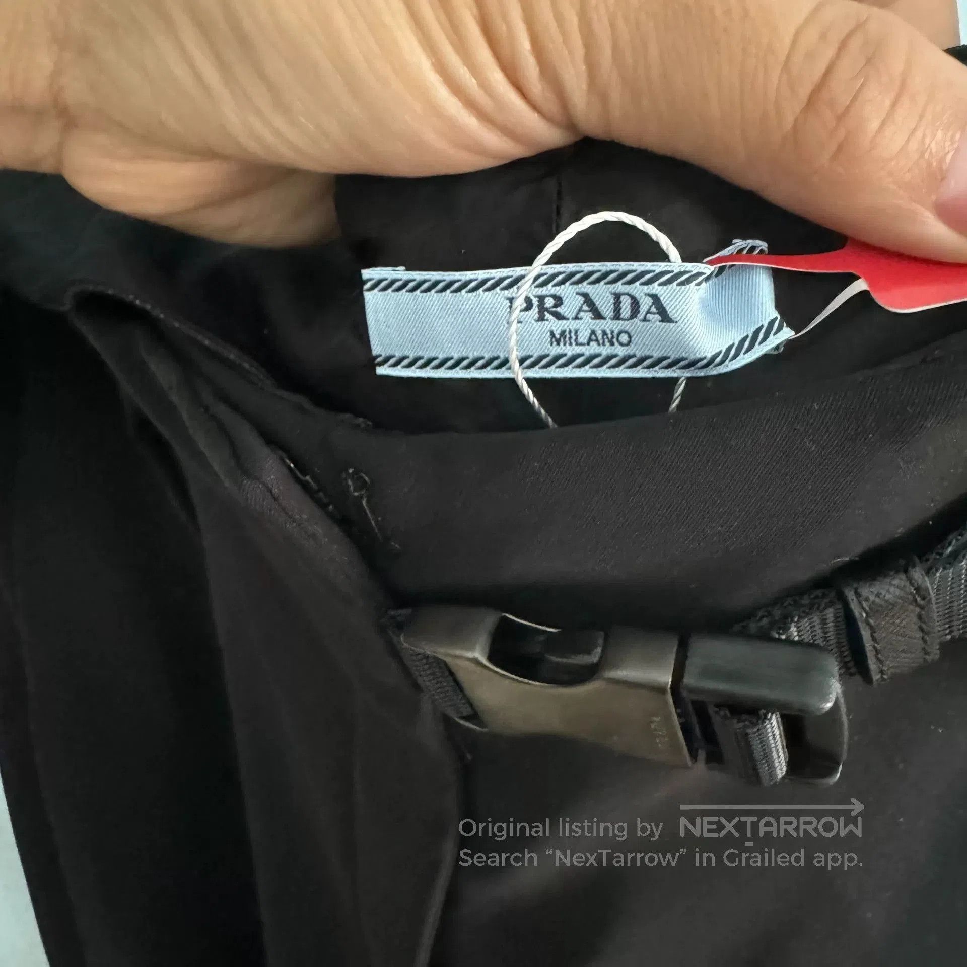 Prada Prada Women's Black Casual Pants 44. Size 41" - 4 Thumbnail