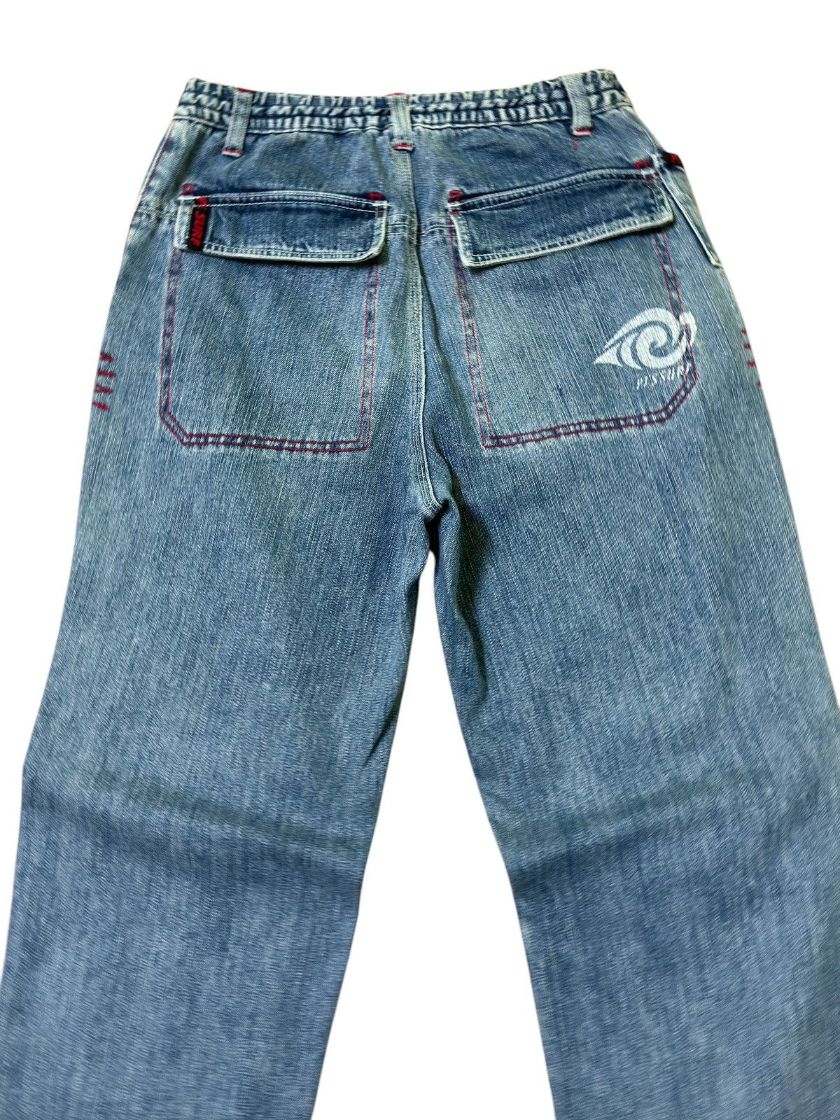 Japanese Brand VINTAGE PJ'S SURF DRAWSTRING JEANS Size US 28 / EU 44 - 10 Thumbnail