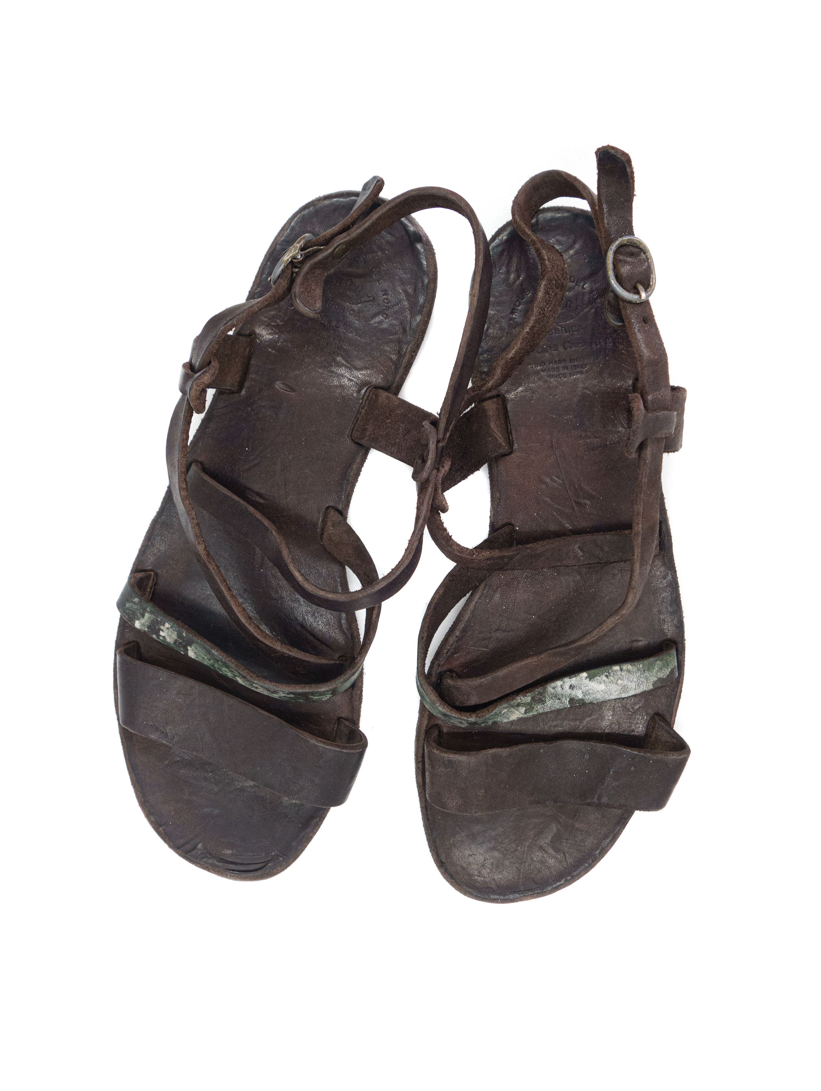 Gladiator Leather Grunge Sandals