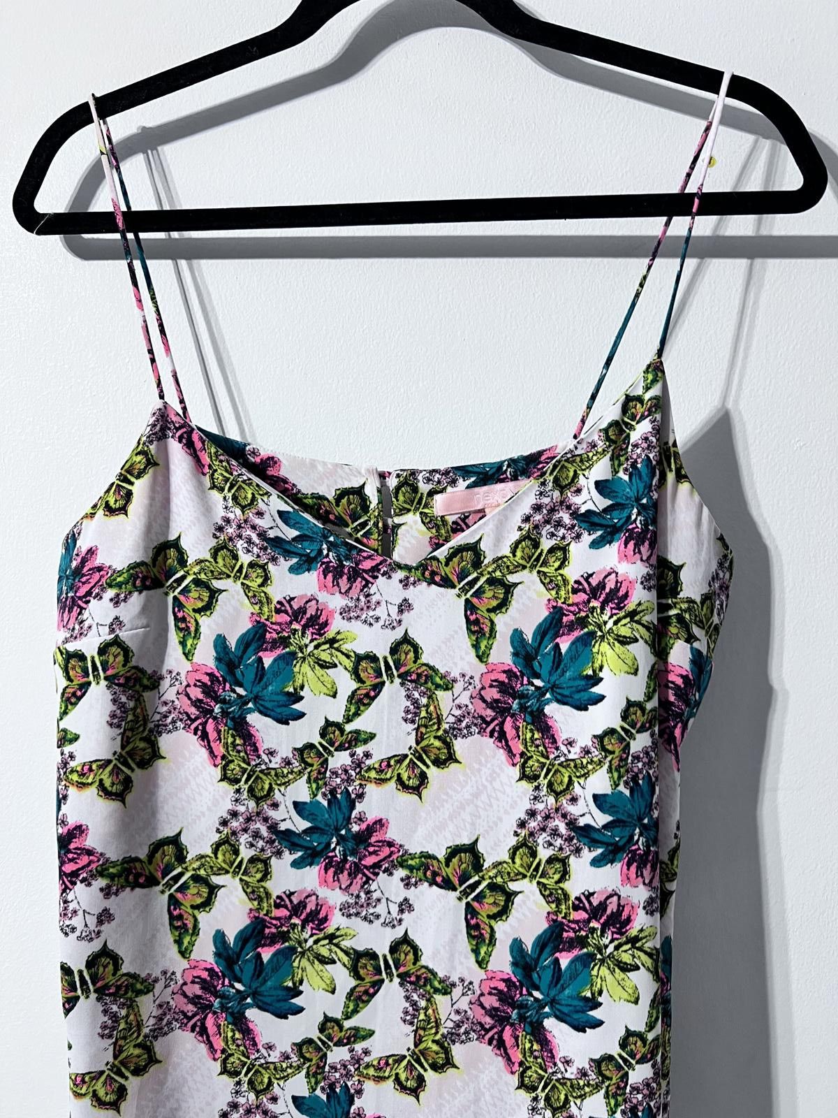 NEXT Next Floral Slip Dress – UK 12 Size M / US 6-8 / IT 42-44 - 2 Thumbnail