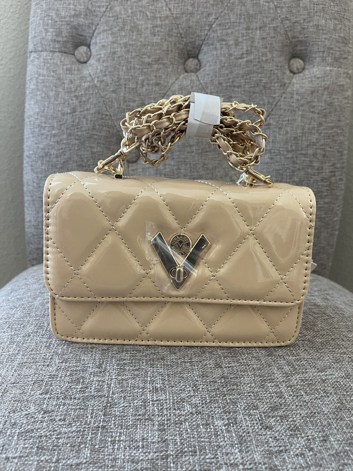 Valentino Orlandi Valentino Orlandi Black Crossbody Bag in Nude NWT Size ONE SIZE - 4 Thumbnail