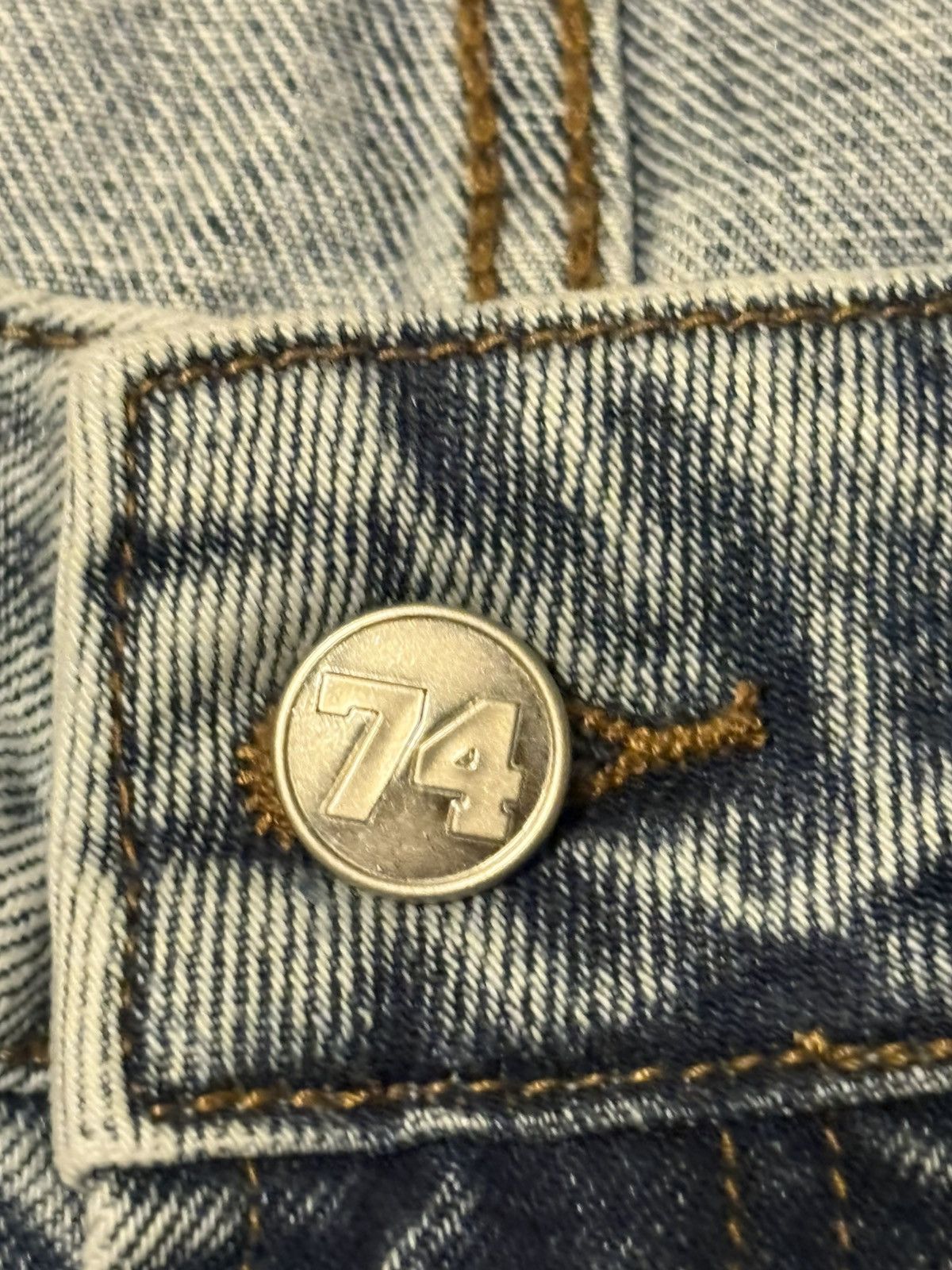 74 Is War 74 IS WAR DENIM JEANS Size US 32 / EU 48 - 4 Thumbnail