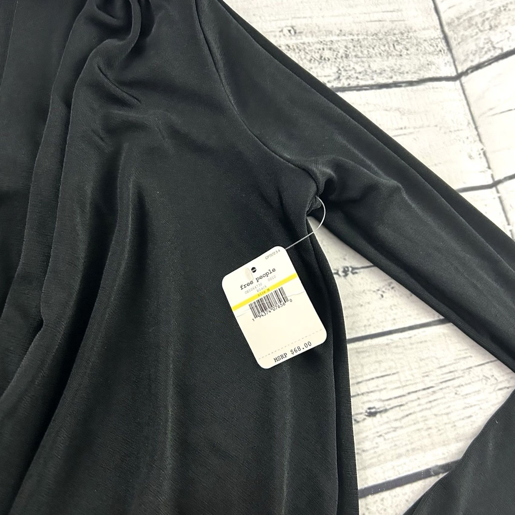 Free People Free People Suit Womens M Black NEW Intimately Long Sleeve Body Women Size M / US 6-8 / IT 42-44 - 2 Thumbnail