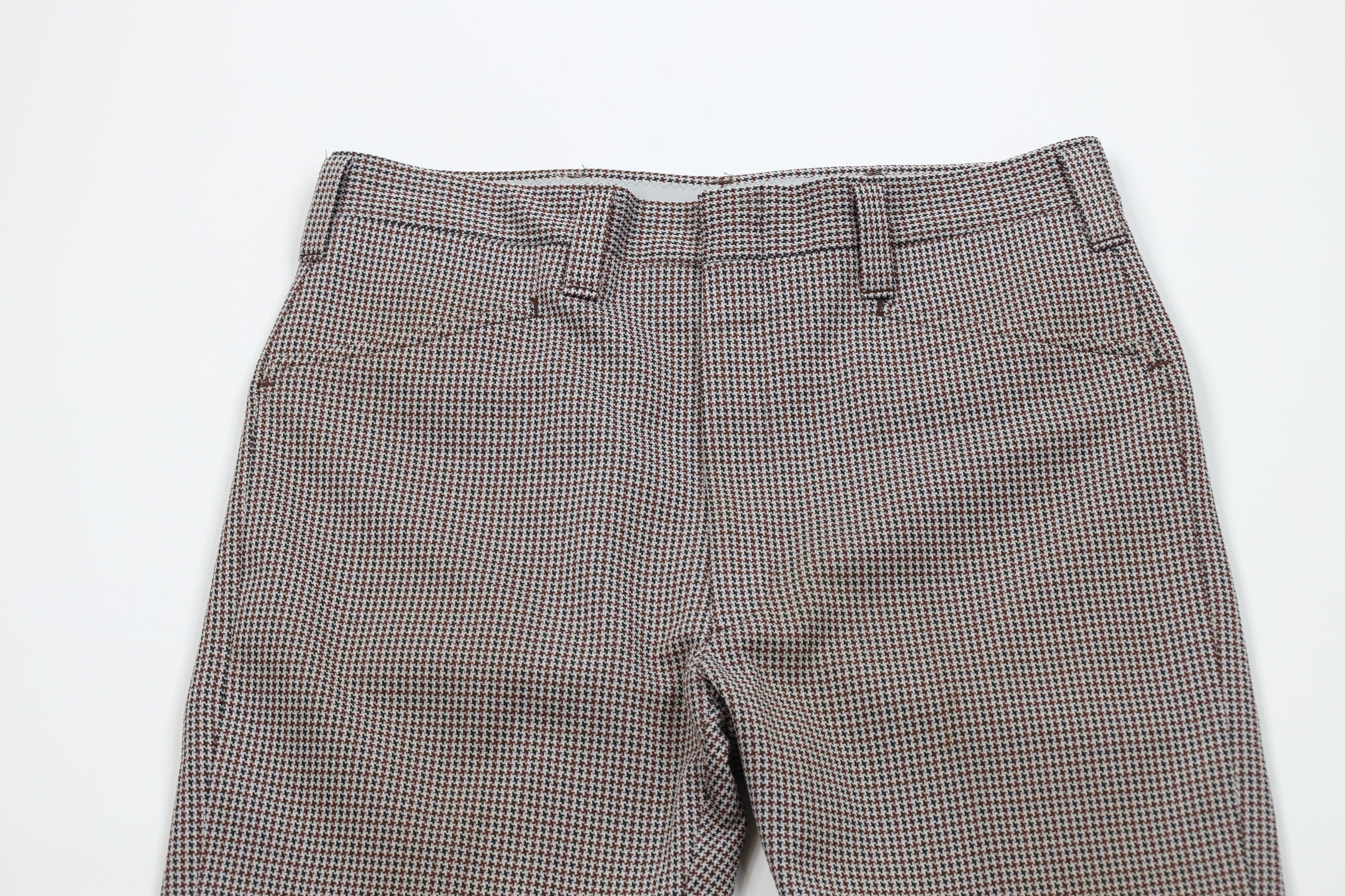 Vintage Vintage 70s Streetwear Double Knit Bell Bottoms Pants USA Size US 34 / EU 50 - 2 Thumbnail