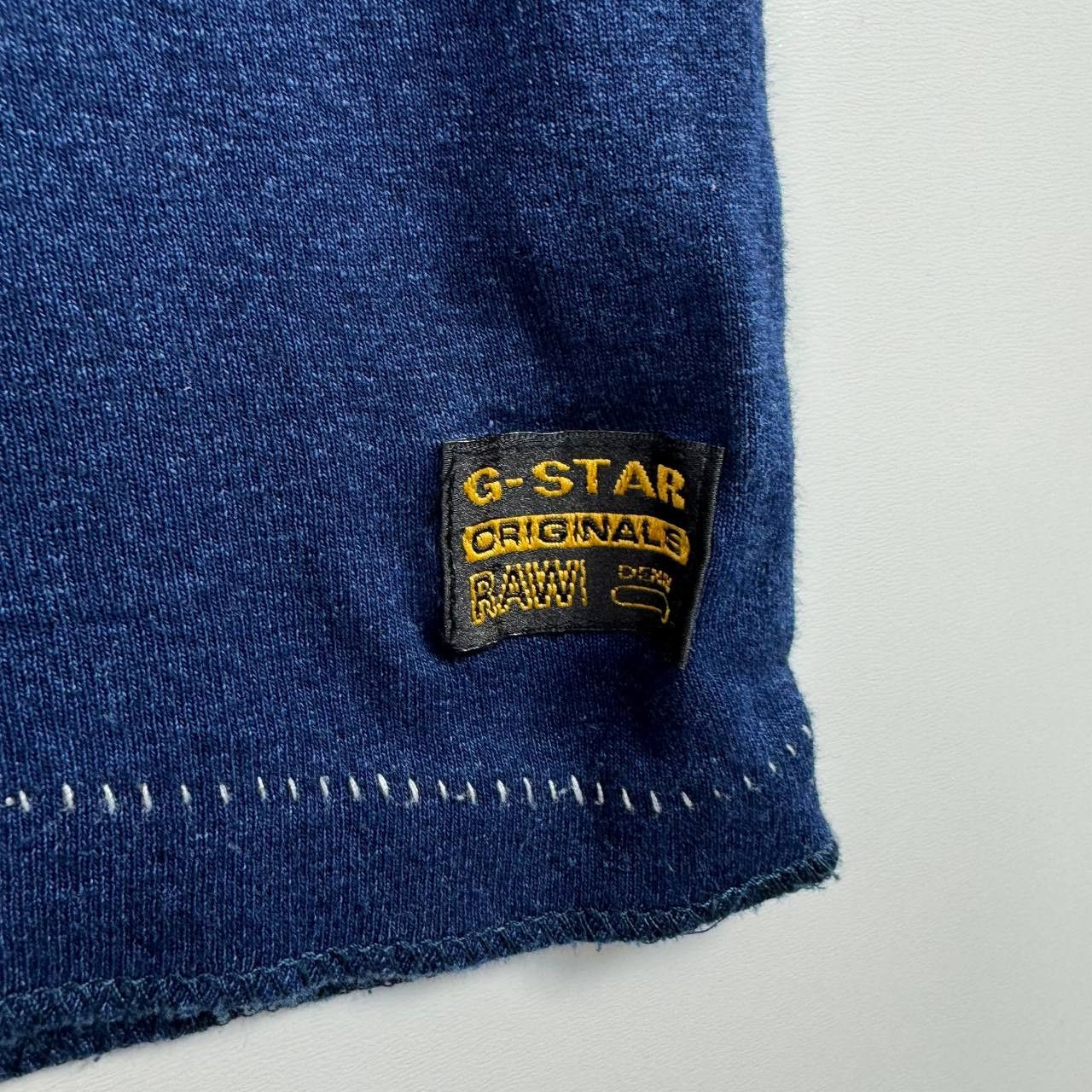 G-Star G-Star RAW T-Shirt Blue Graphic Logo Tee Casual Men Size M Size US M / EU 48-50 / 2 - 4 Thumbnail
