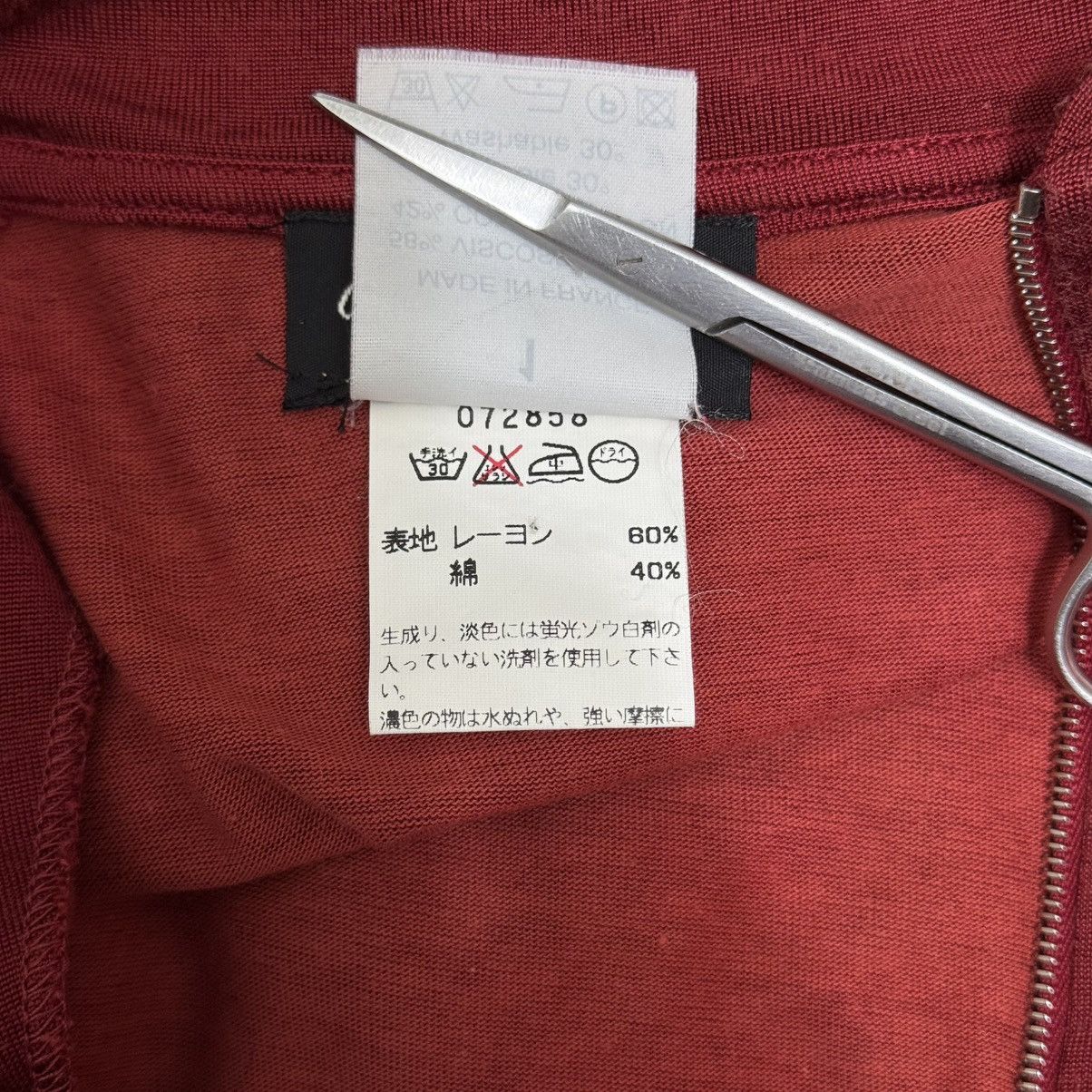 agnes b. agnes b. Side Stripe Viscose - Rayon Cropped Track Jacket Size US S / EU 44-46 / 1 - 15 Thumbnail