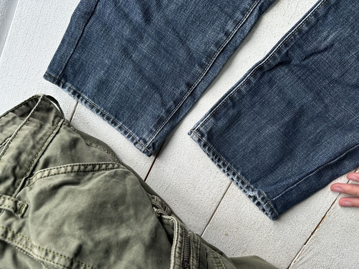 Hugo Boss 🚨 VNTG HUGO BOSS BLUE WASHED RARE MEN DENIM JEANS LUXURY Size US 32 / EU 48 - 5 Thumbnail