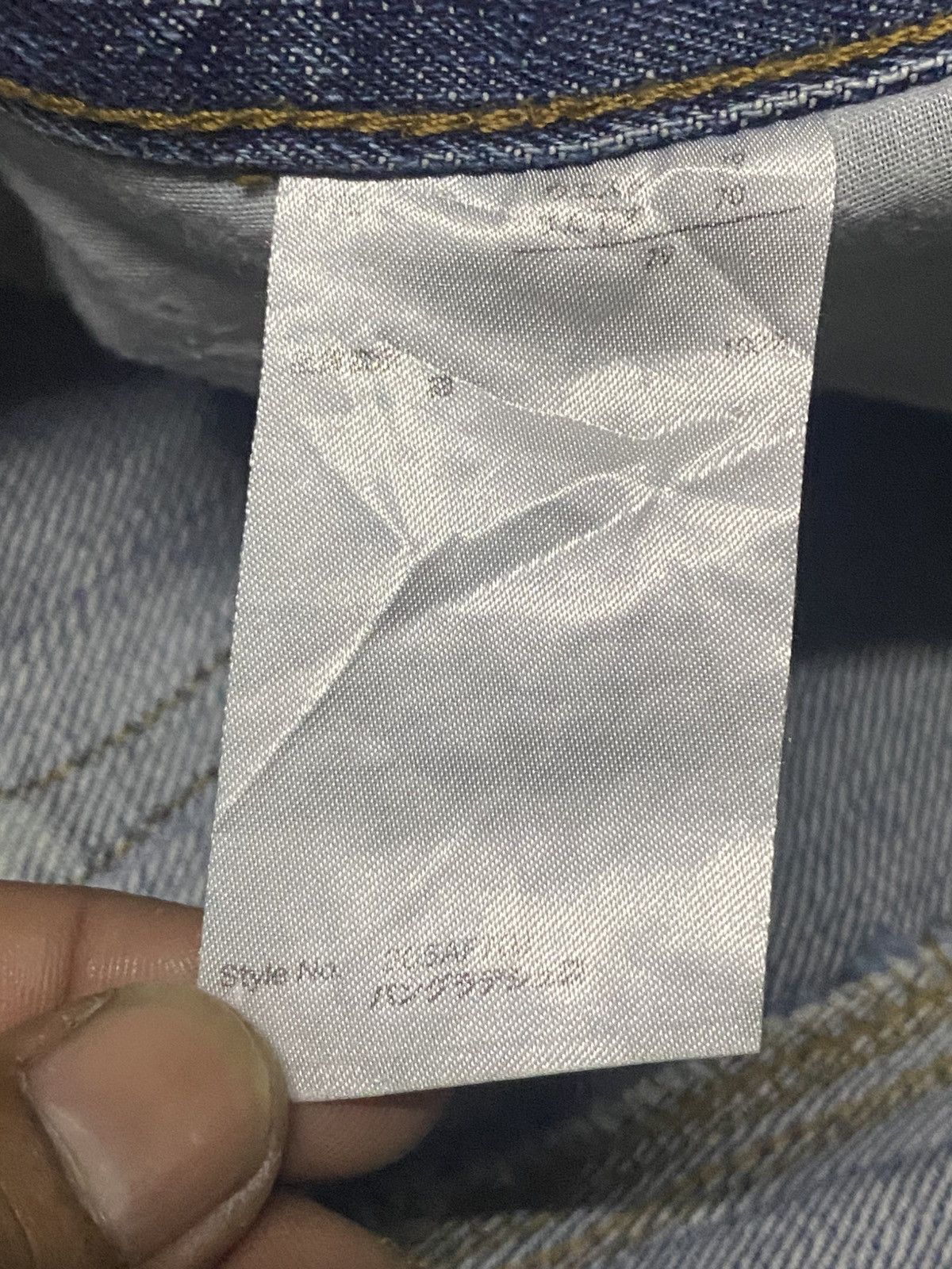 Japanese Brand Vintage Japanese Brand Sand Fade Wash Distressed Loose Jeans Size US 32 / EU 48 - 15 Thumbnail