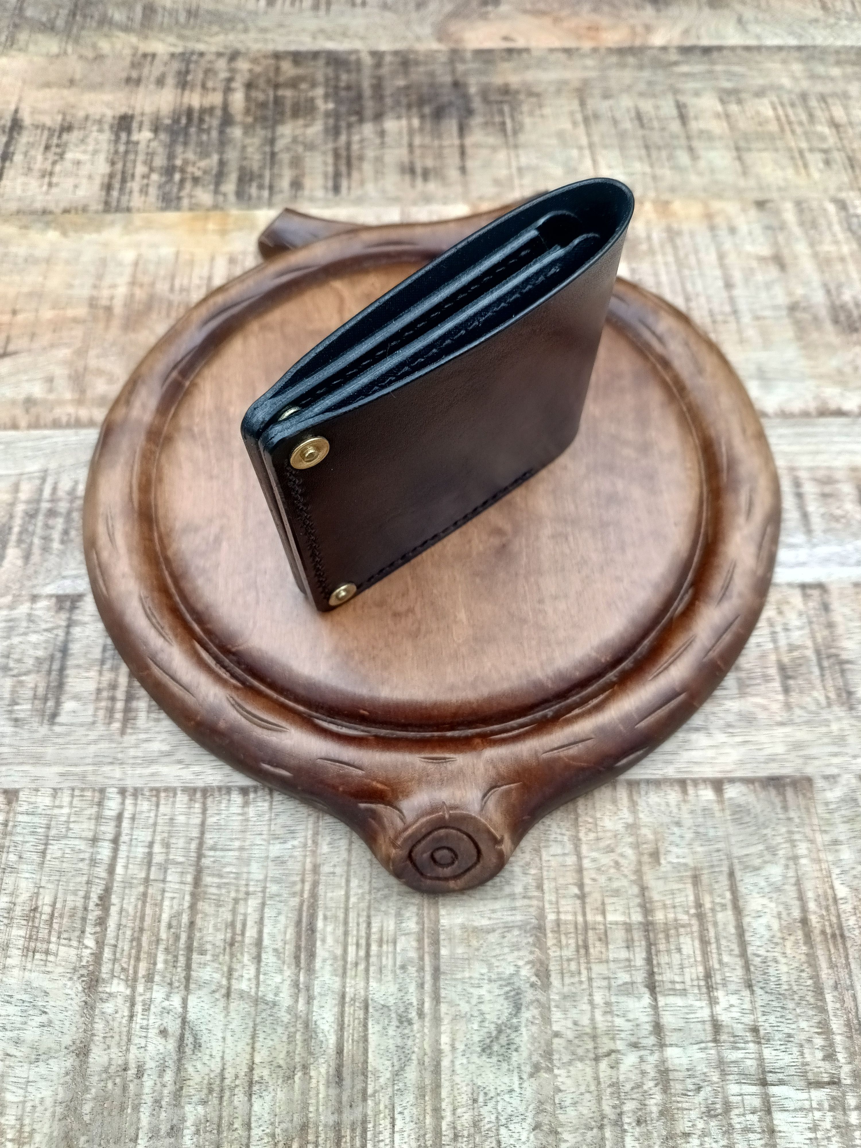 Other Handmade top grain leather wallet Size ONE SIZE - 3 Thumbnail