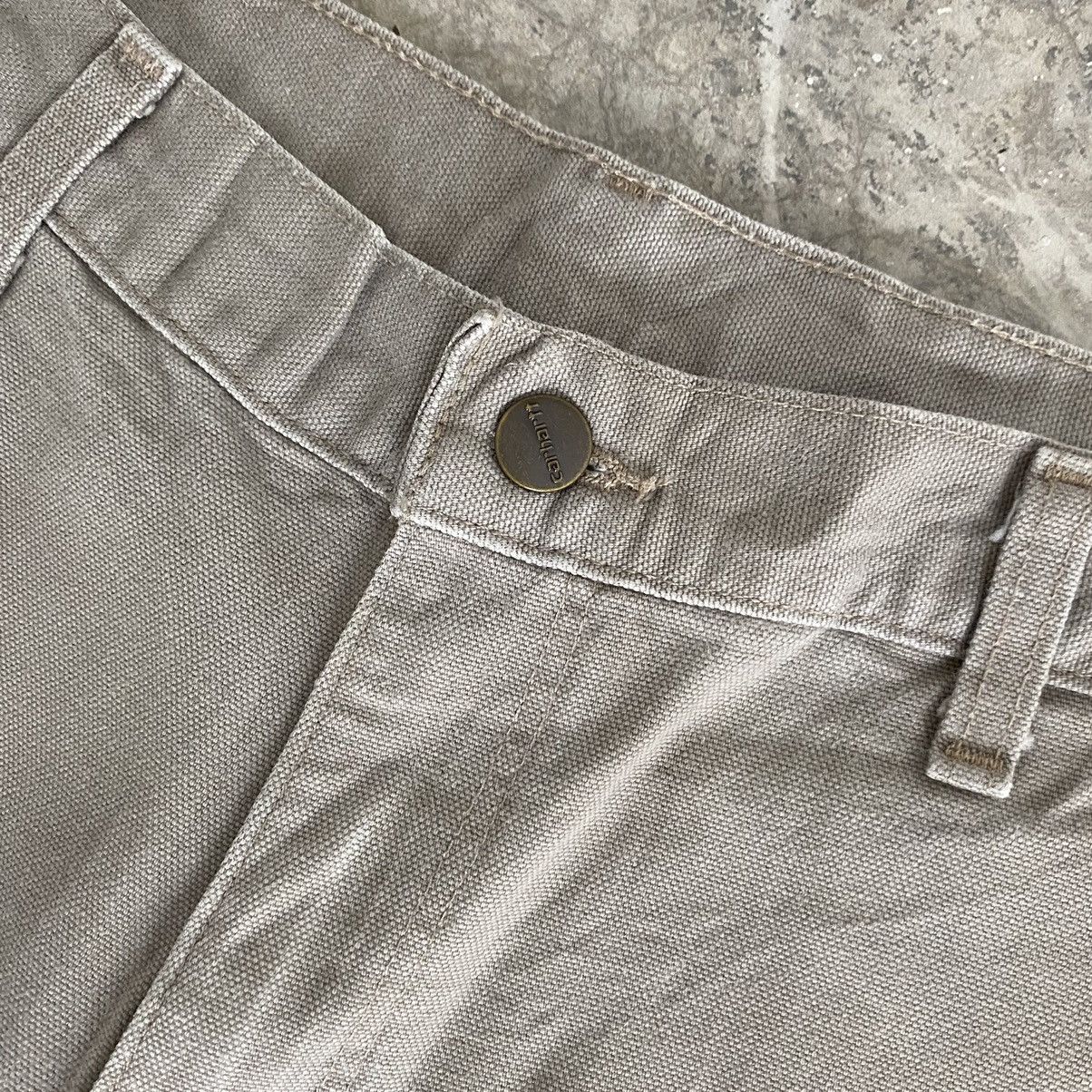 Carhartt Size 34x31 Vintage Carhartt Desert Grey Carpenter Work Pants Size US 34 / EU 50 - 11 Thumbnail