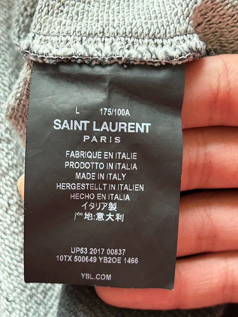 Yves Saint Laurent Saint Laurent 17 FW Classic Lightning Sweatshirt 2502-Next Size US L / EU 52-54 / 3 - 4 Thumbnail
