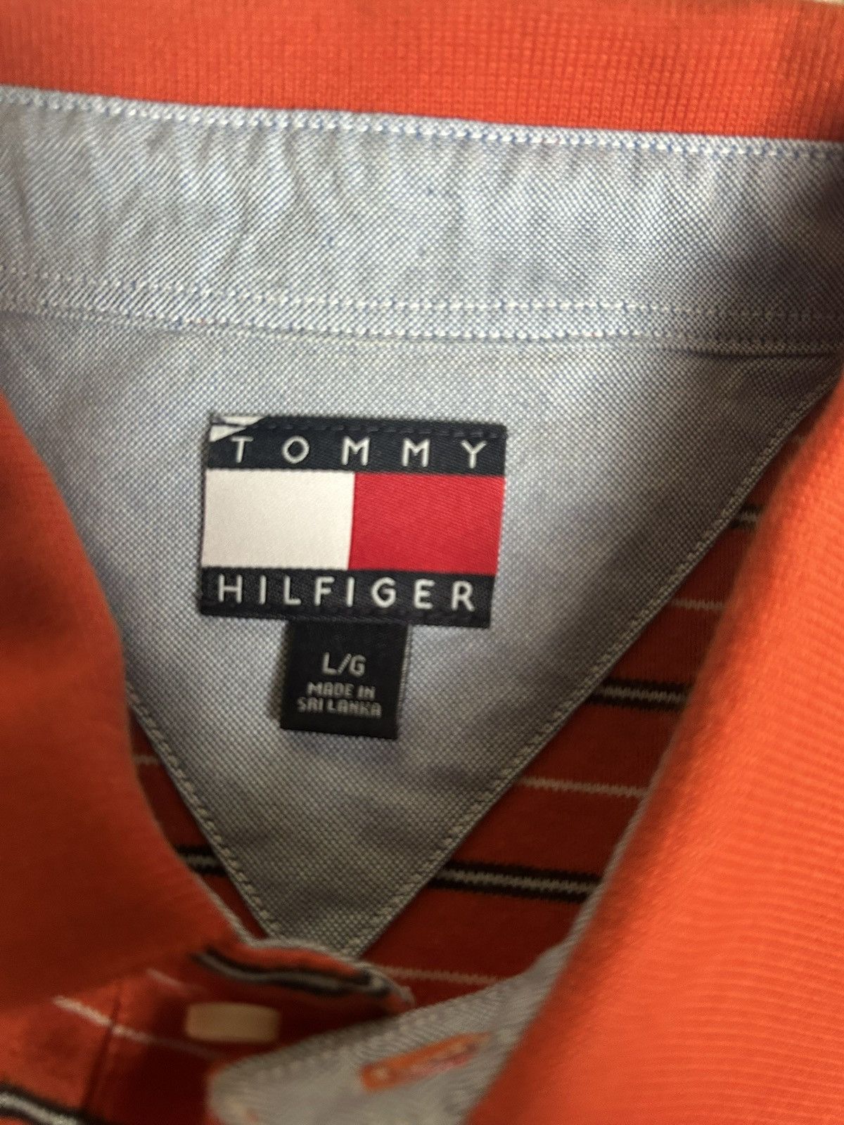 Tommy Hilfiger × Vintage Vintage Tommy Hilfiger Polo Size US L / EU 52-54 / 3 - 3 Thumbnail
