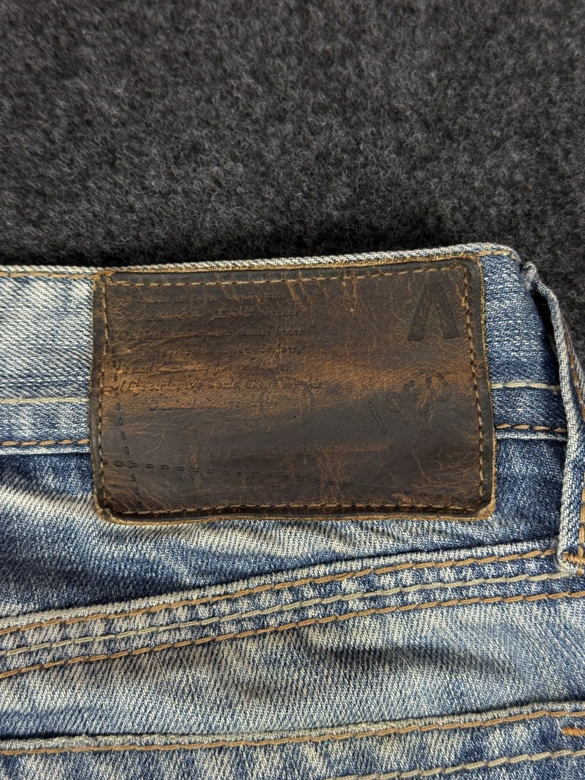 Other Rare Design Distressed Denim Buckaroo Jeans Size US 32 / EU 48 - 8 Thumbnail