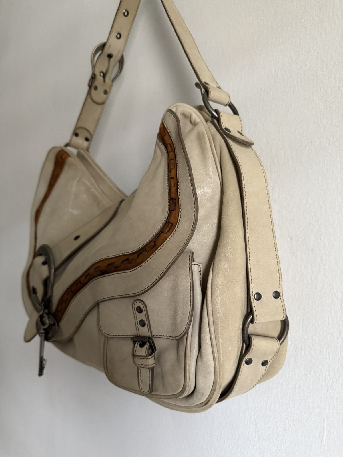 Dior 2007 Dior Gaucho Saddle bag John Galliano Era Size ONE SIZE - 4 Thumbnail