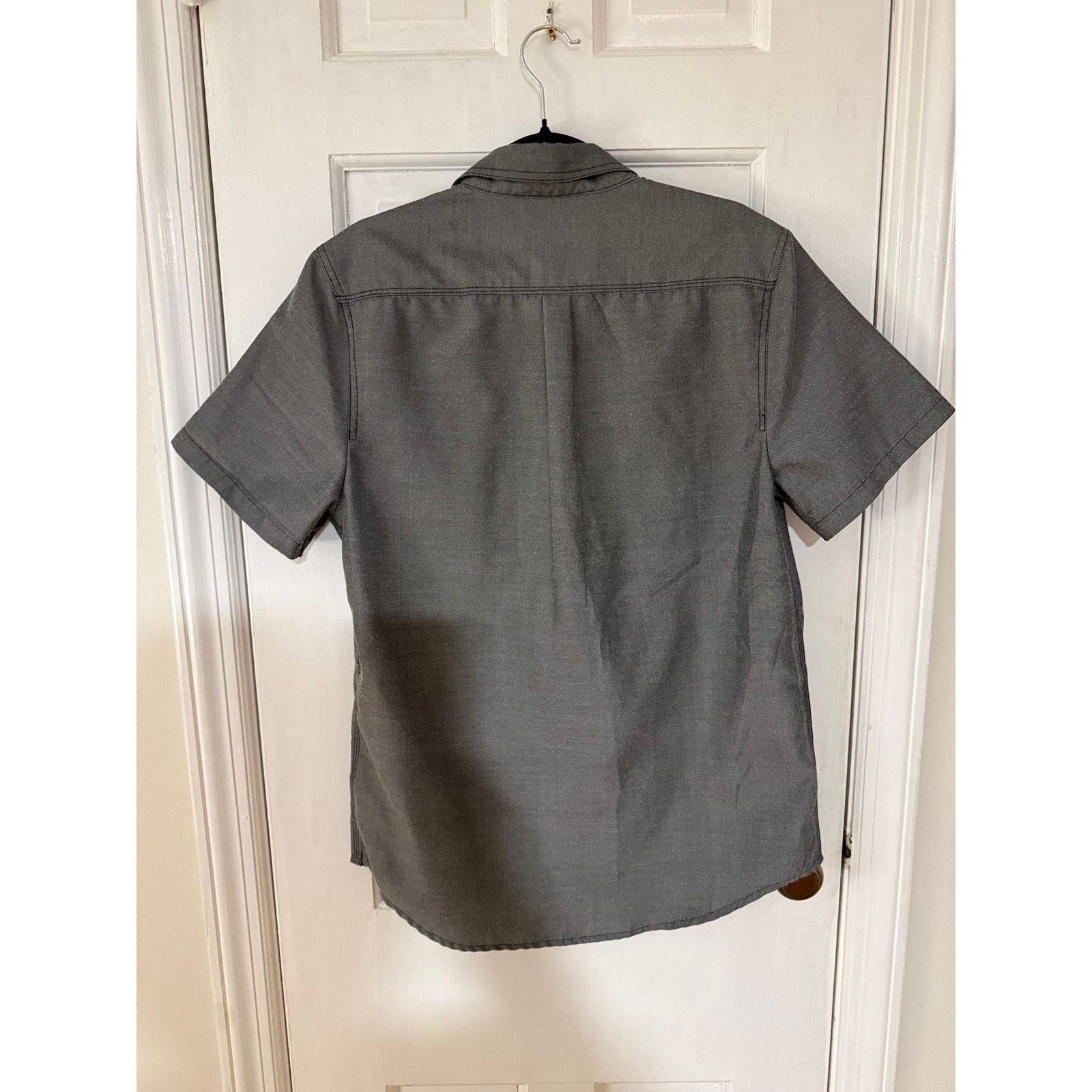 Brooklyn Industries Brooklyn Industries Gray Button Down Short Sleeve -Small Size US S / EU 44-46 / 1 - 2 Thumbnail