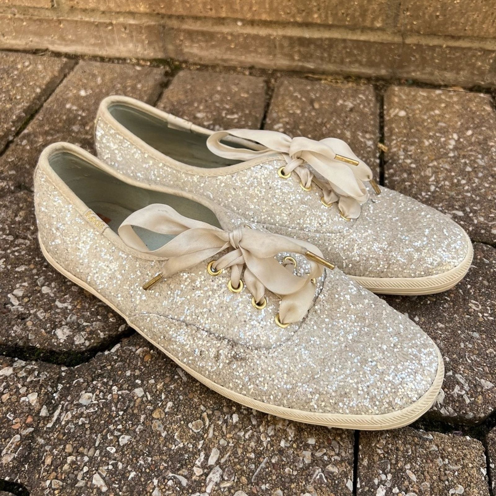 Kate Spade Glitter popular Keds