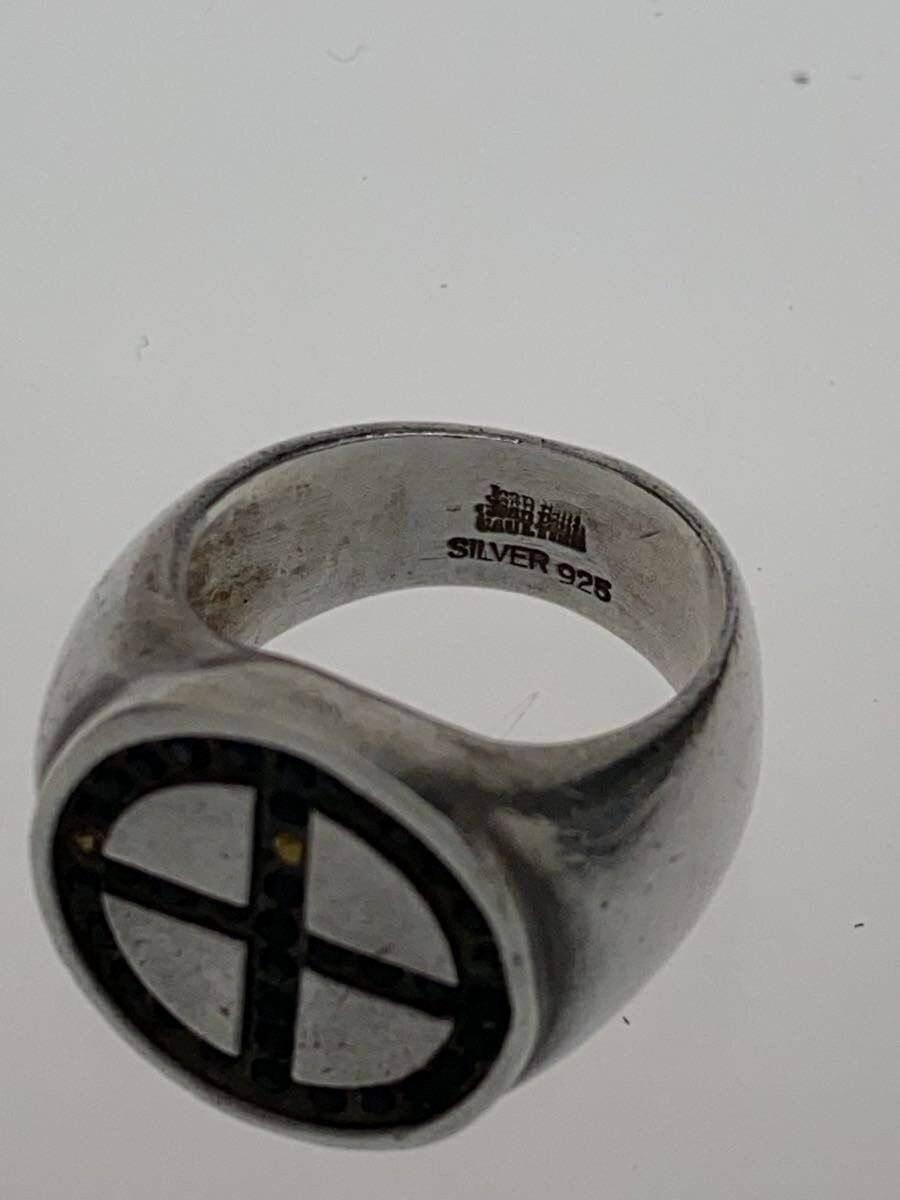 Jean Paul Gaultier .925 Crystal Signet Ring Size ONE SIZE - 3 Thumbnail