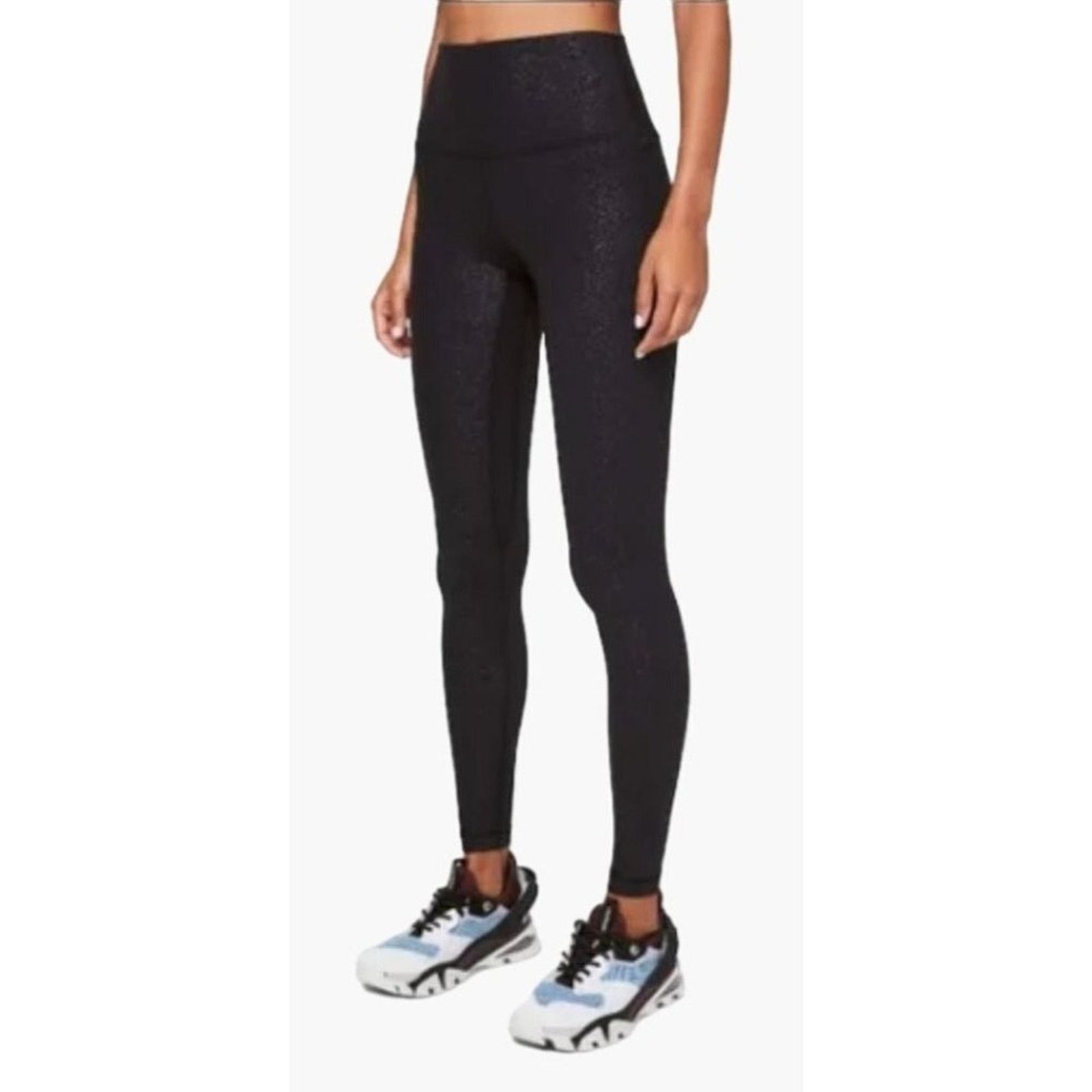 Lululemon Lululemon Align Pant 28" Polar Shift Emboss Black 6 RARE Size 28" / US 6 / IT 42 - 1 Thumbnail