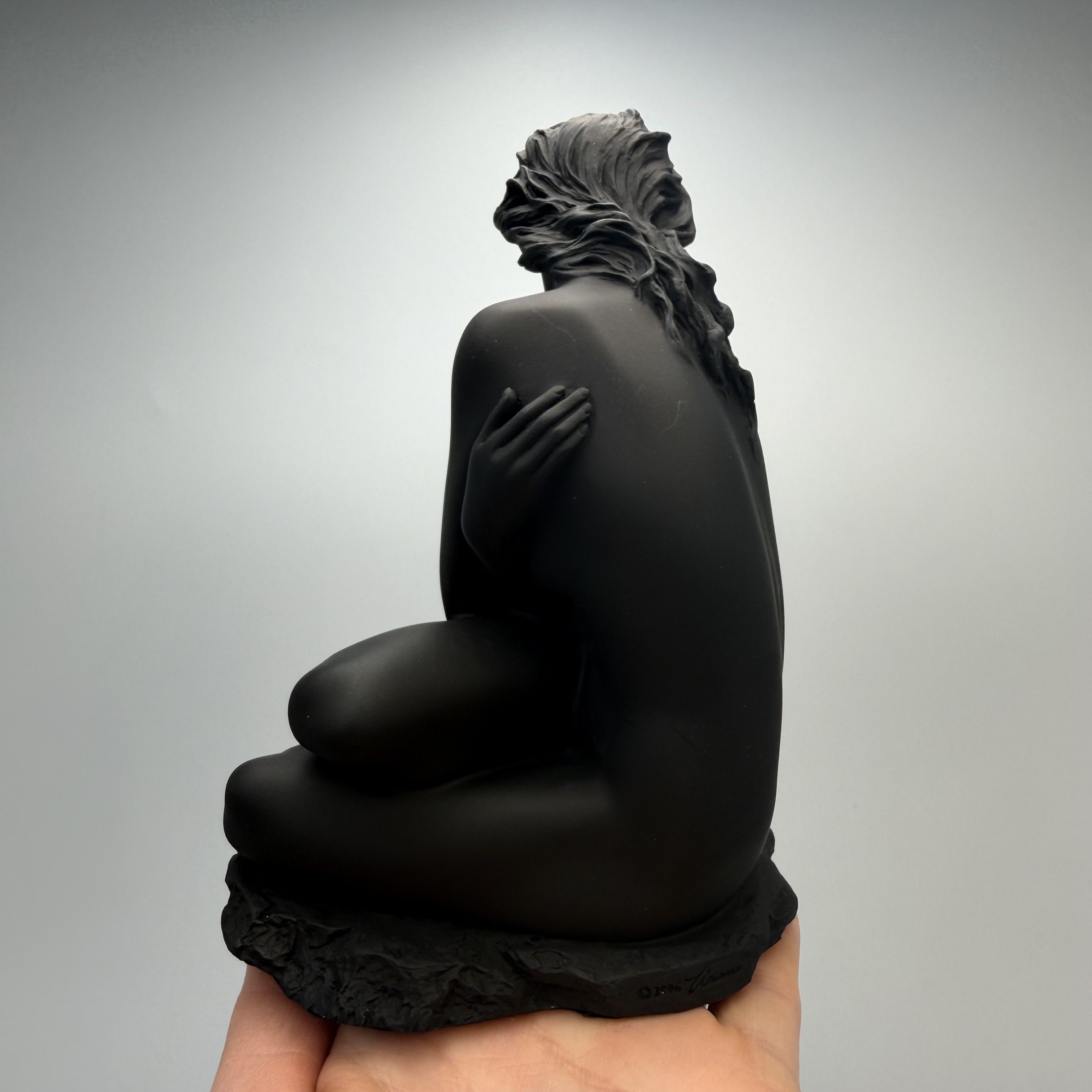 Other Vintage Polystone Reclining Black Lady Figurine Sculpture Size ONE SIZE - 3 Thumbnail
