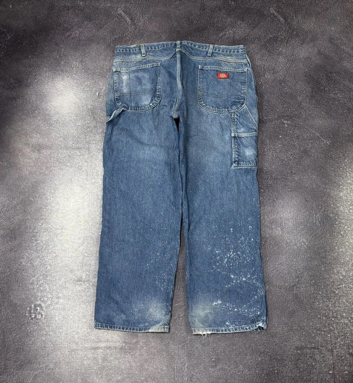 Dickies × Vintage Vintage Dickies Faded Blue Denim American Hype Baggy Jeans Size US 42 / EU 58 - 1 Thumbnail