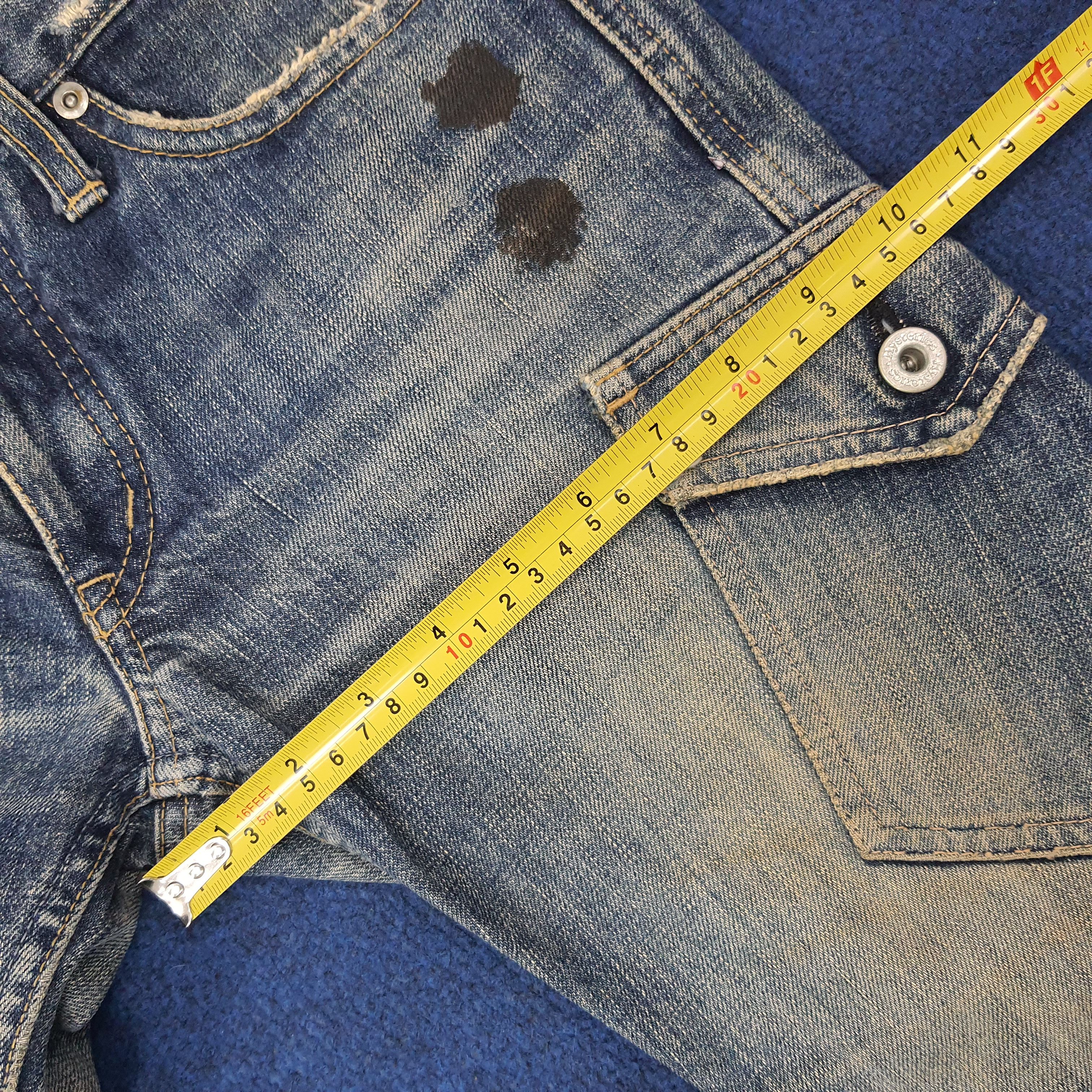 Hysteric Glamour Vintage Hysteric Glamour Japan 3Q Custom Logo Jeans C258N28 Size 27" / US 4 / IT 40 - 12 Thumbnail